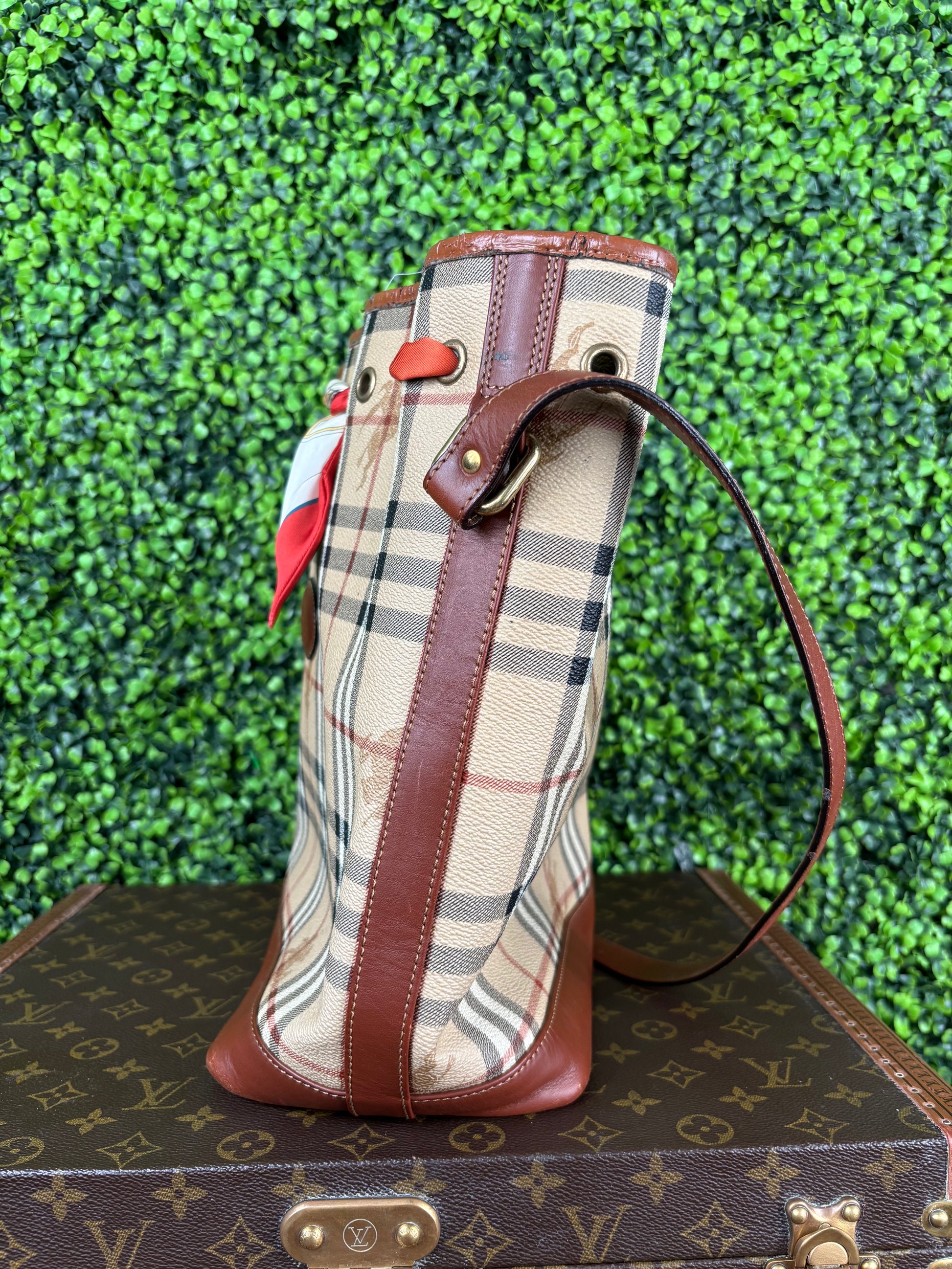 Burberry Drawstring Bag