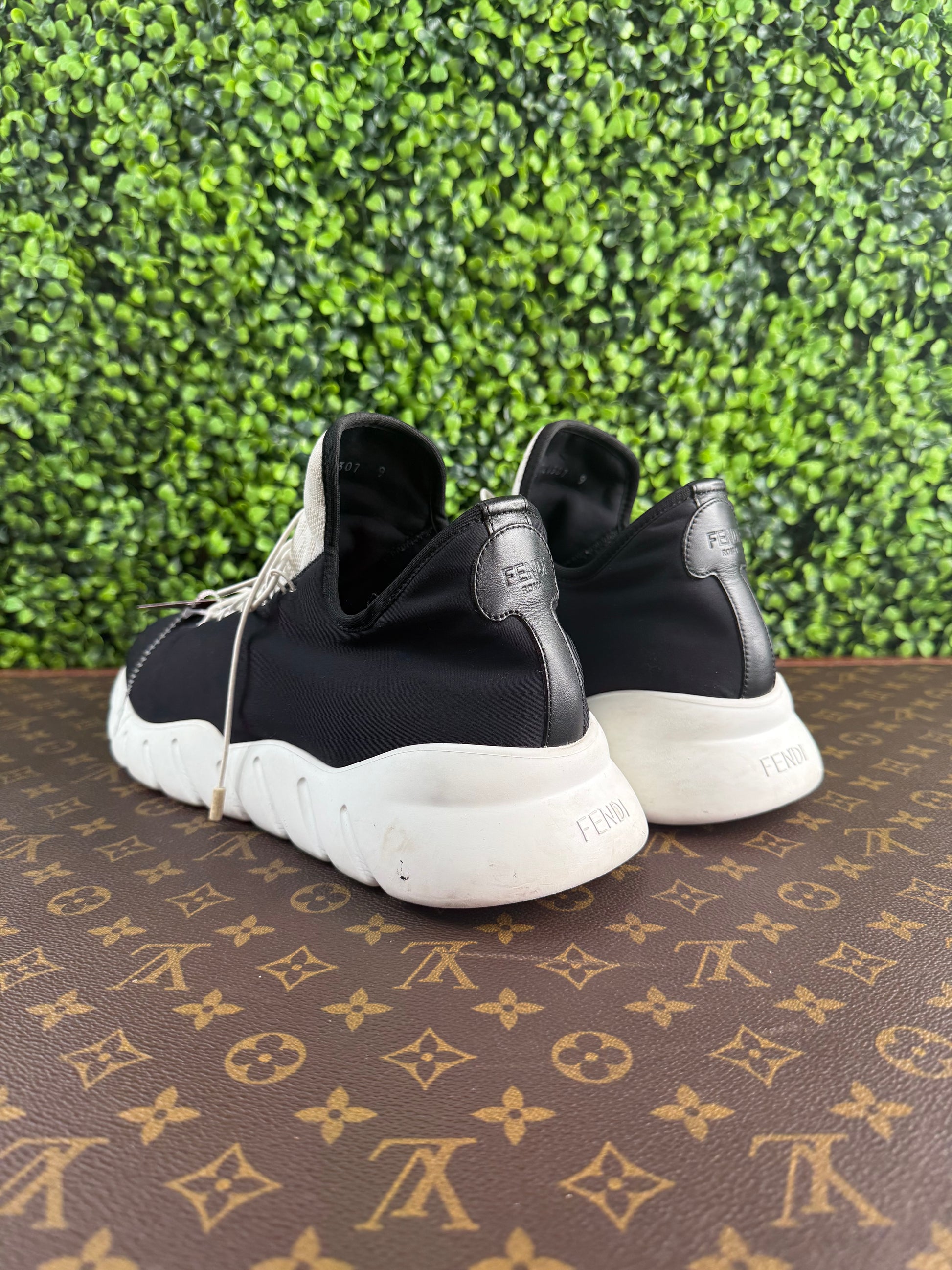 Fendi Neoprene Athletic Sneakers