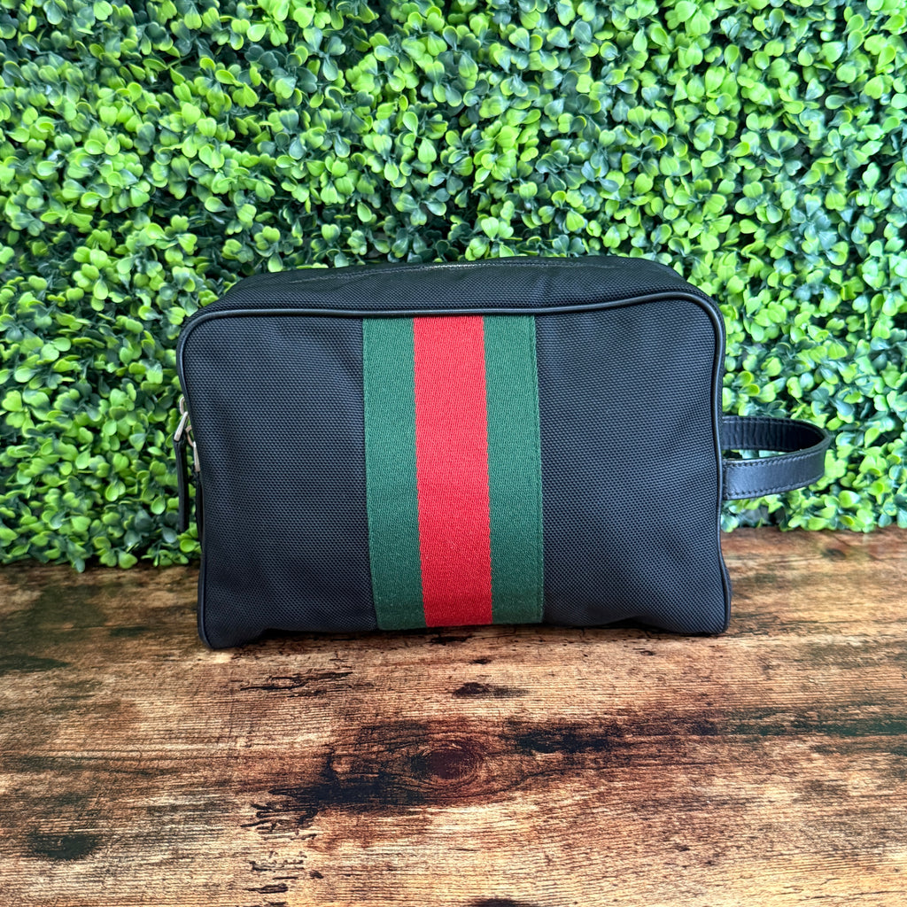 Gucci Techno Canvas Pouch