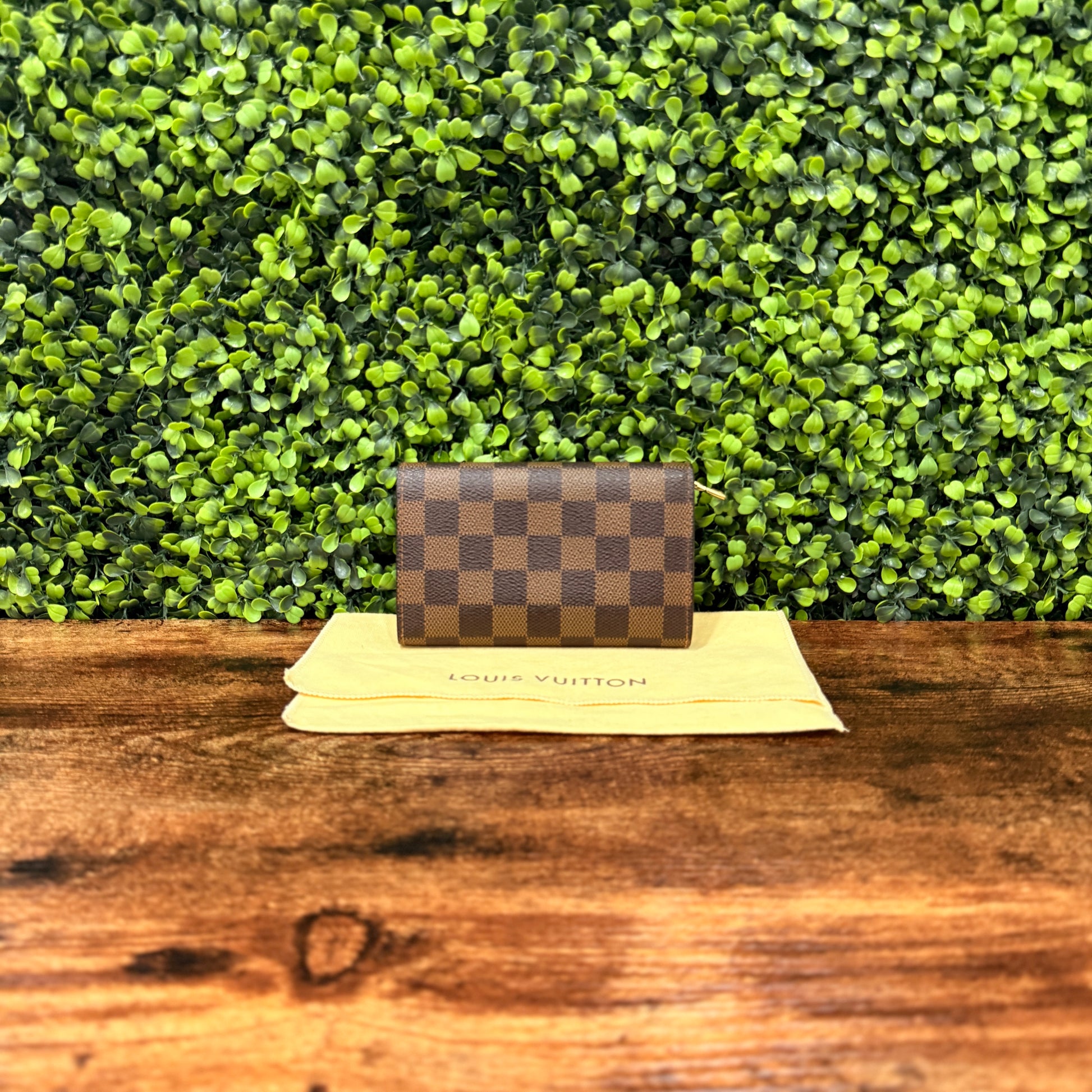 Louis Vuitton Damier Ebene Porte Tresor Wallet