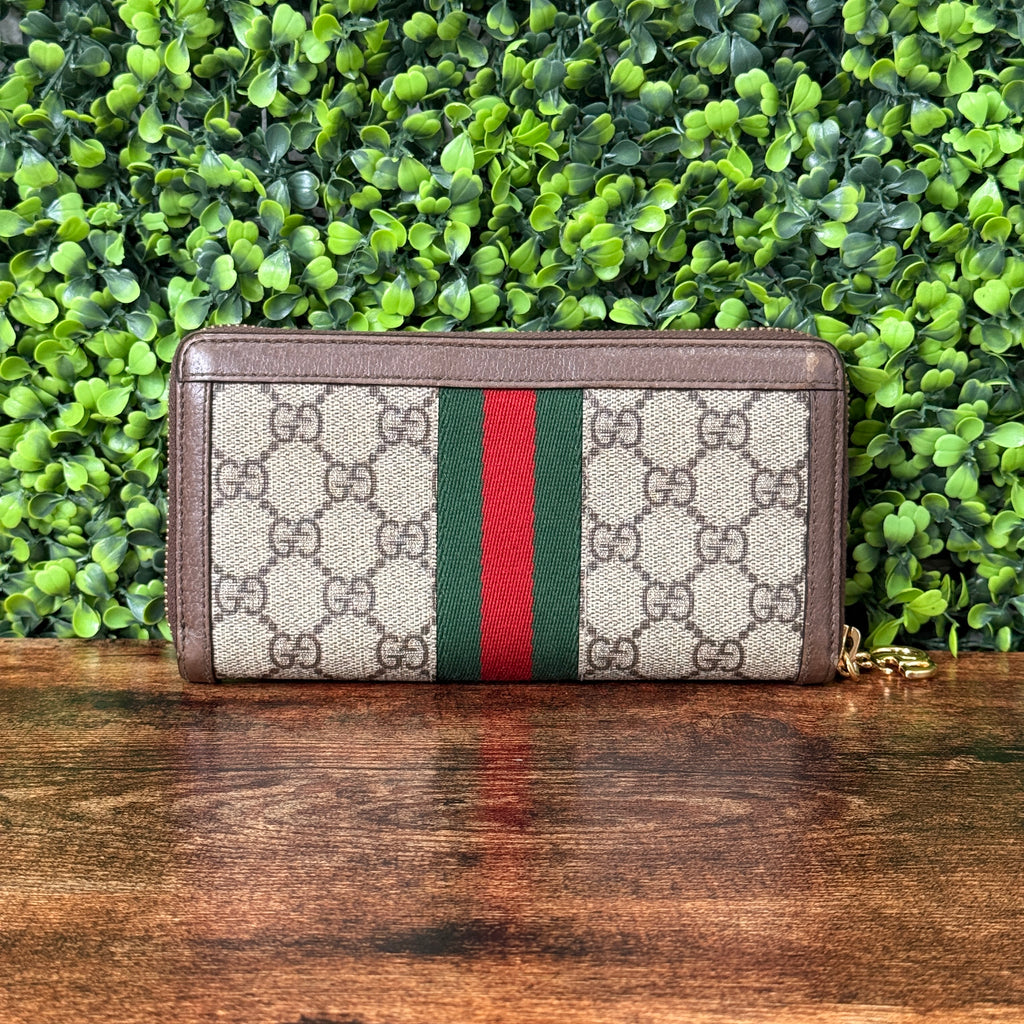 Gucci Ophidia Zip Around Wallet