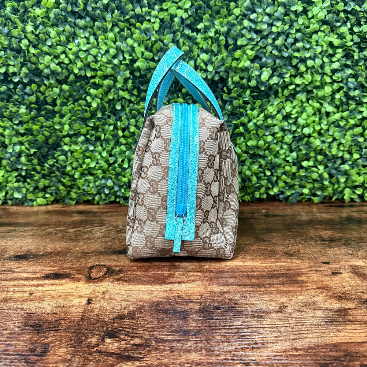 Gucci Canva Brown / Aqua