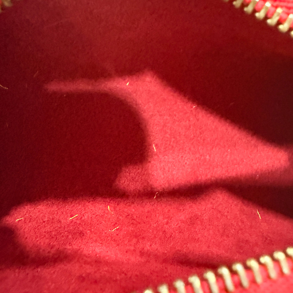 Louis Vuitton Red Pavilion Bag Epi