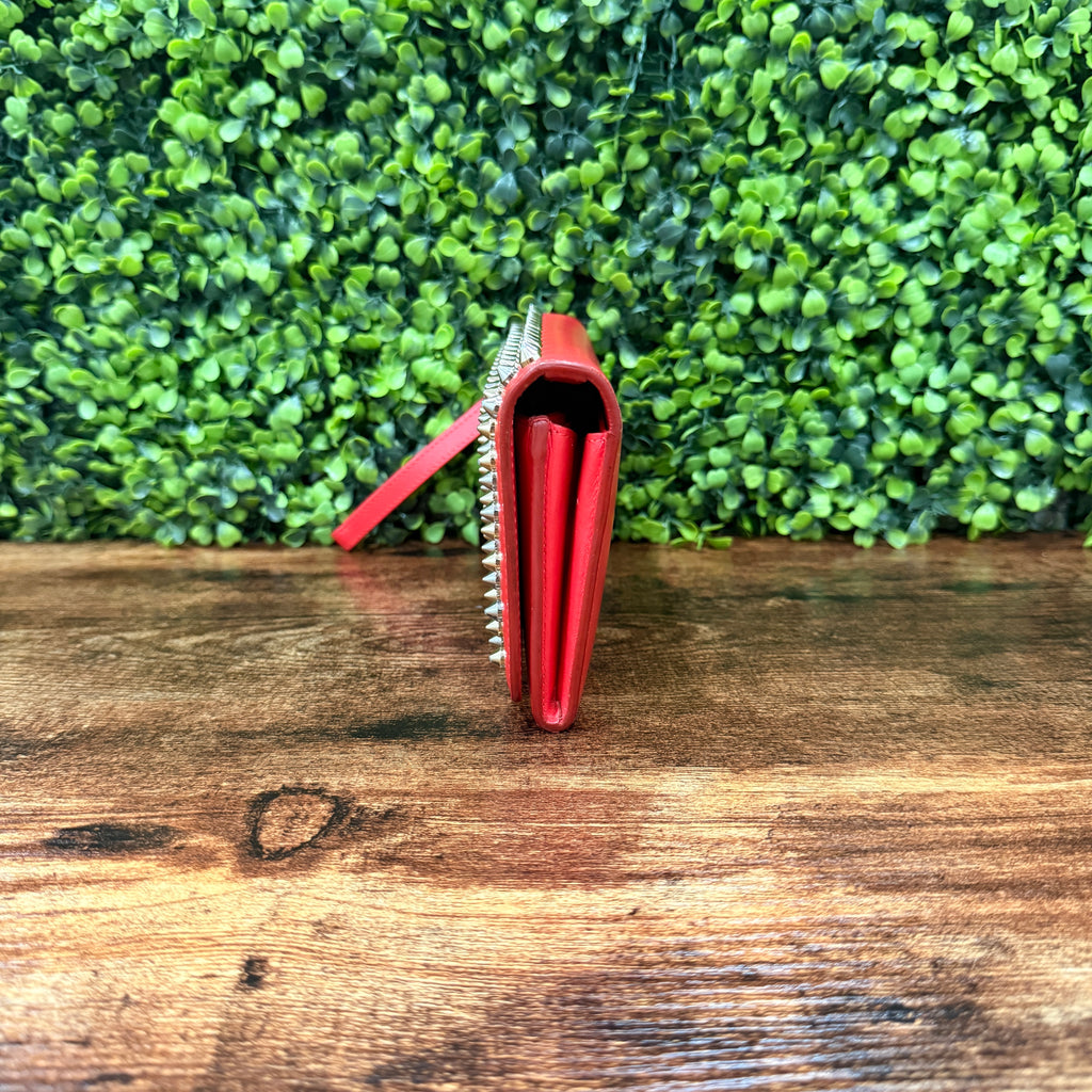 Louboutin Wristlet Wallet Red