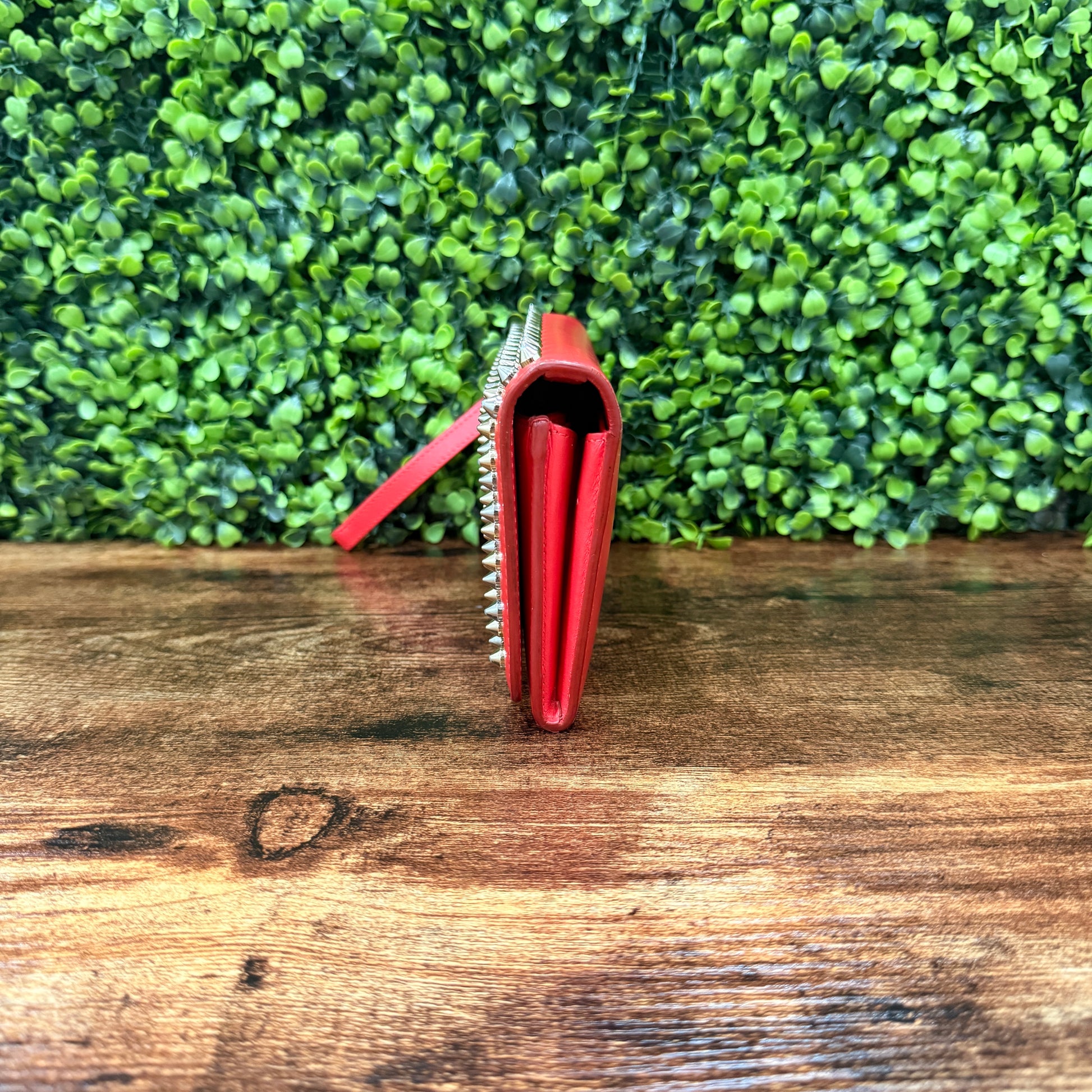 Louboutin Wristlet Wallet Red