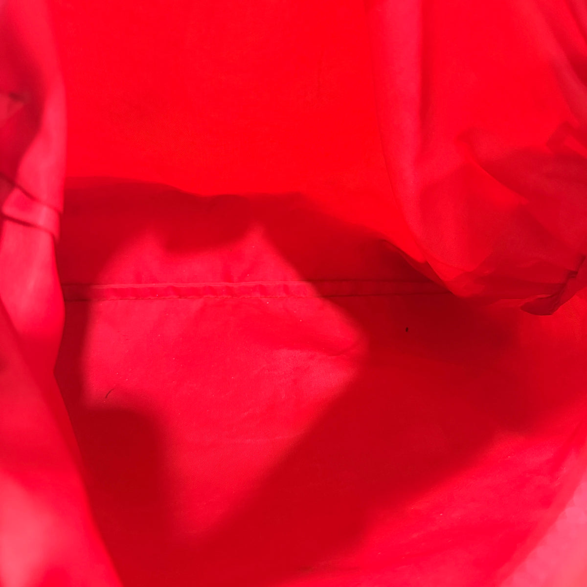 Prada Red Tessuto Nylon Bag