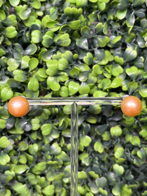 Earrings Real Yellow Pearls