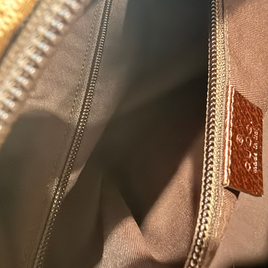 Gucci GG Canvas Web Duffle Bag