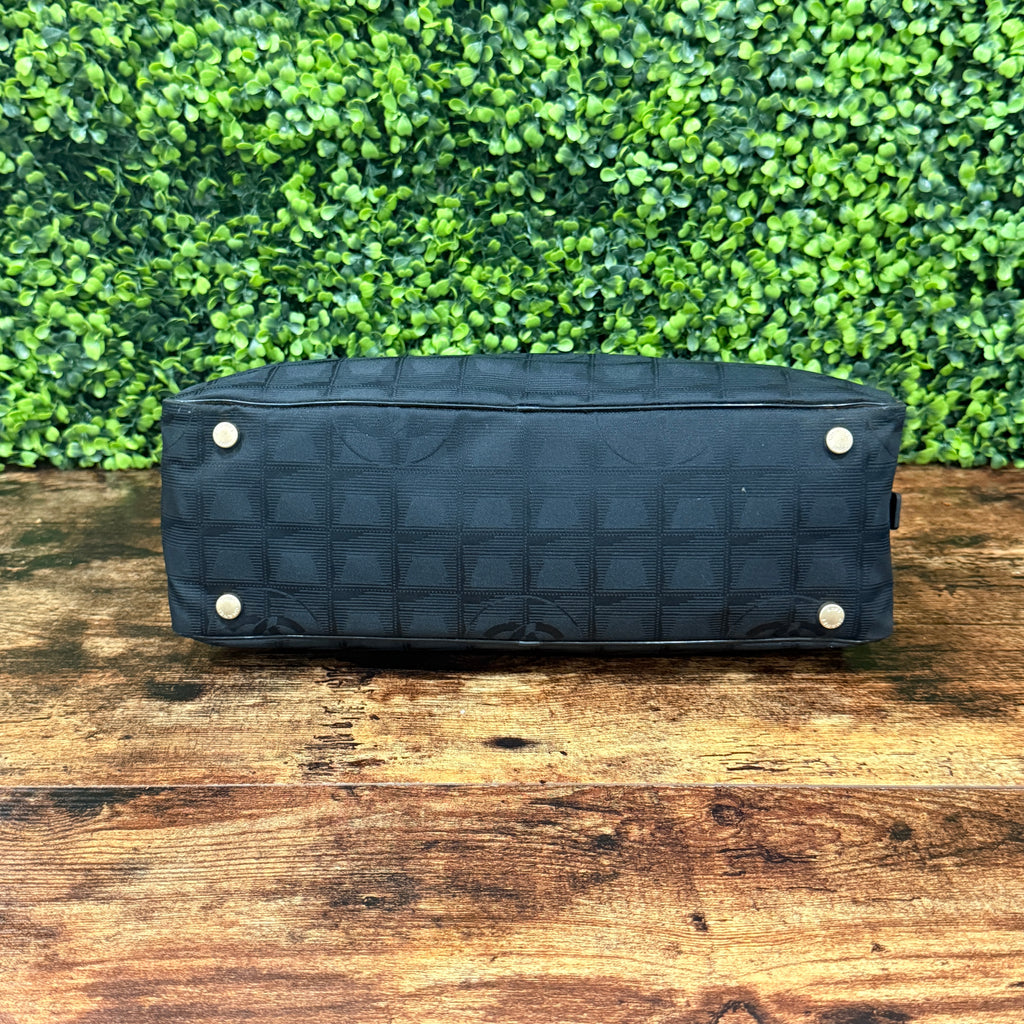 Chanel Nylon Travel Line Boston Bag