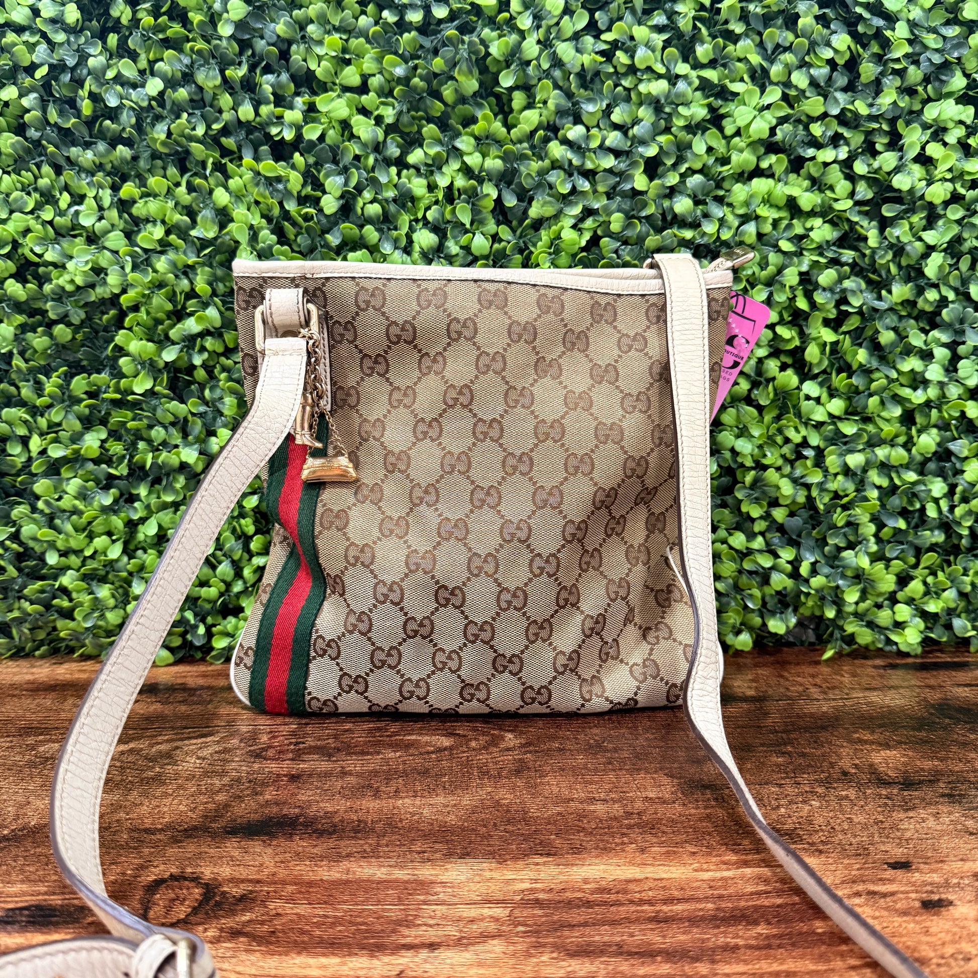 Gucci GG Canvas Jolicoeur Messenger Bag