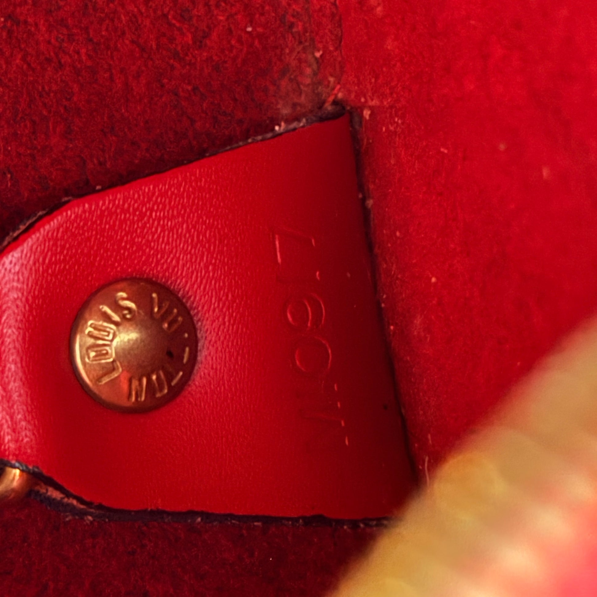 Louis Vuitton Red Pavilion Epi