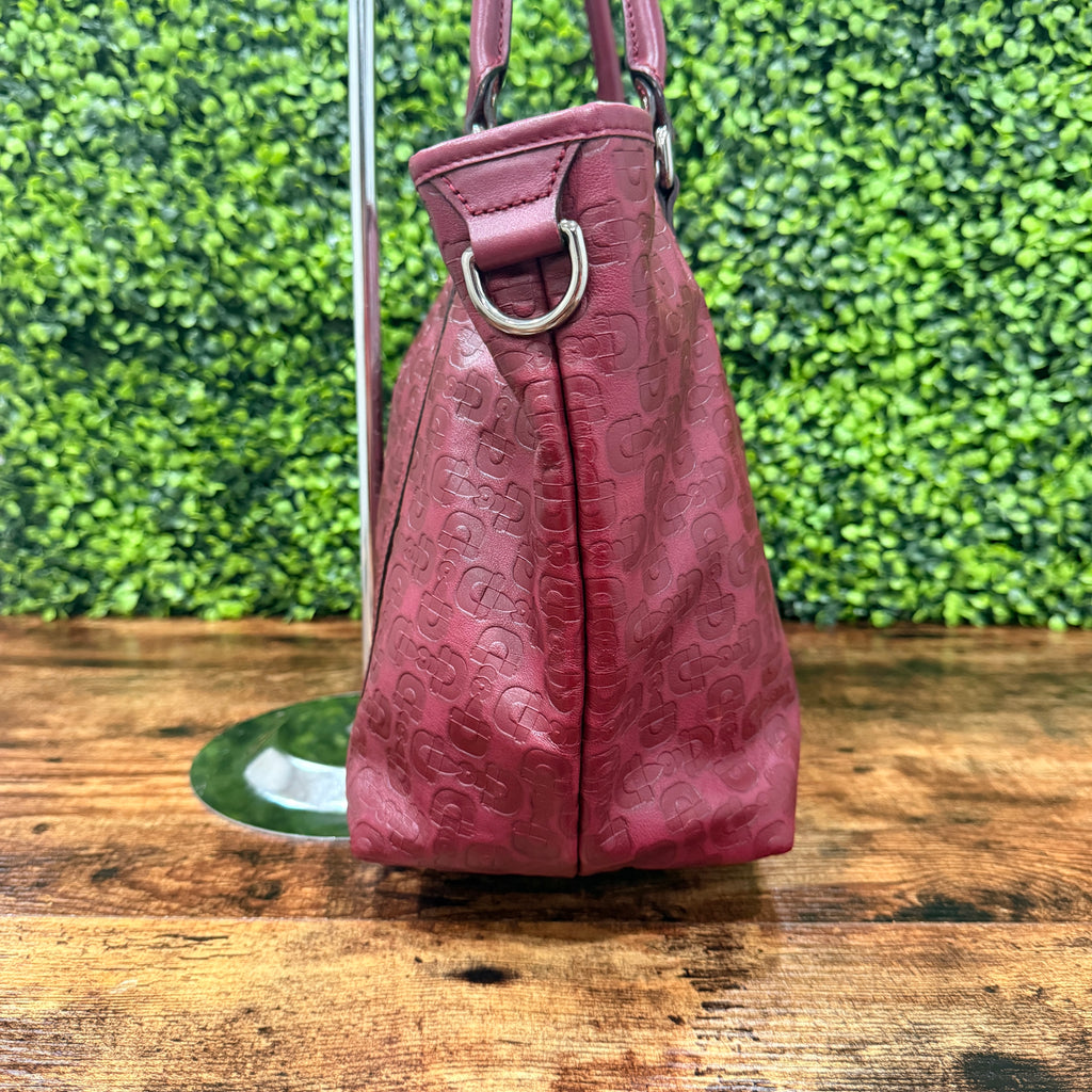 Gucci Tote Embossed Leather Bag