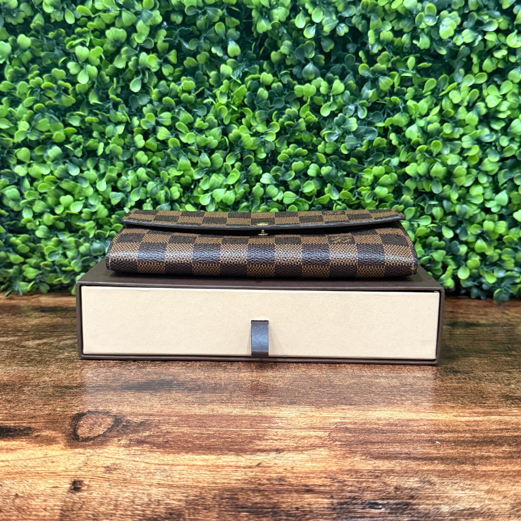Louis Vuitton Long Wallet Damier Ebene