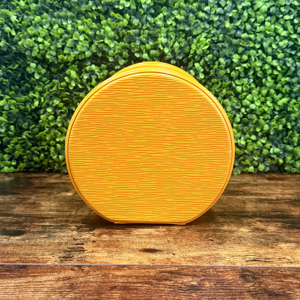 Louis Vuitton Yellow Epi Cannes Handbag