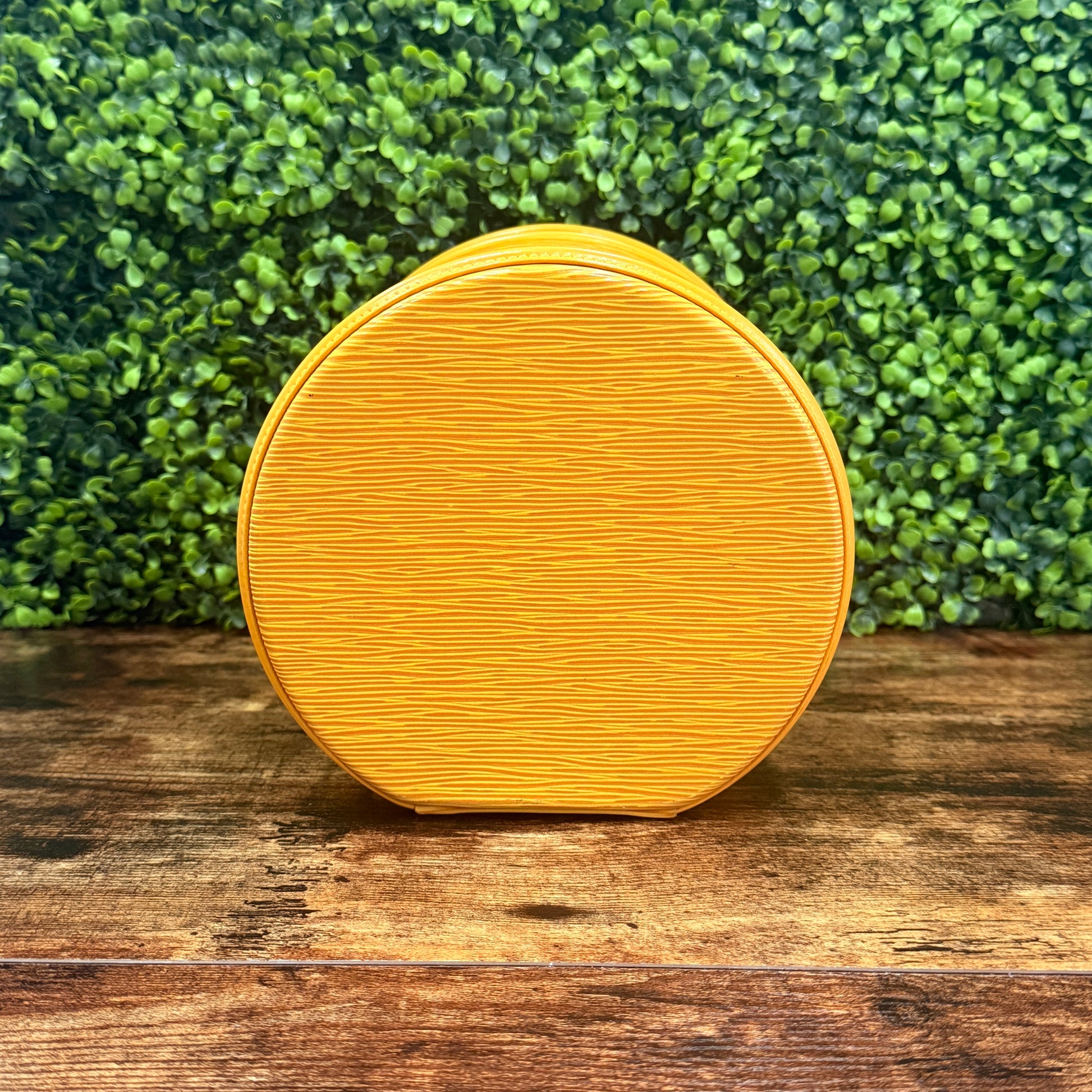 Louis Vuitton Yellow Epi Cannes Handbag