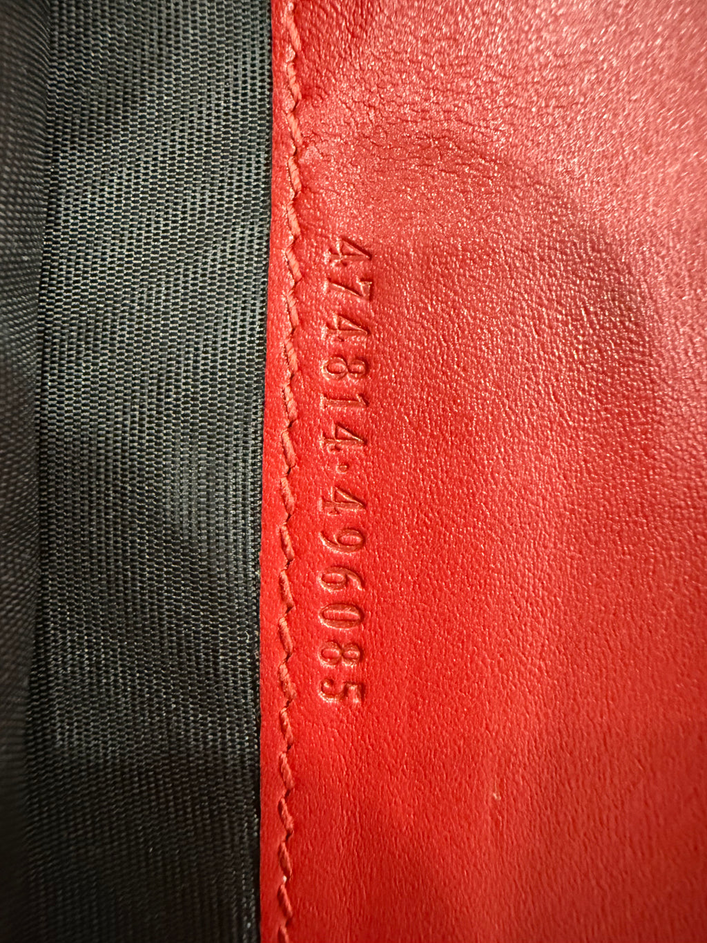 Gucci Marmont Red Wallet