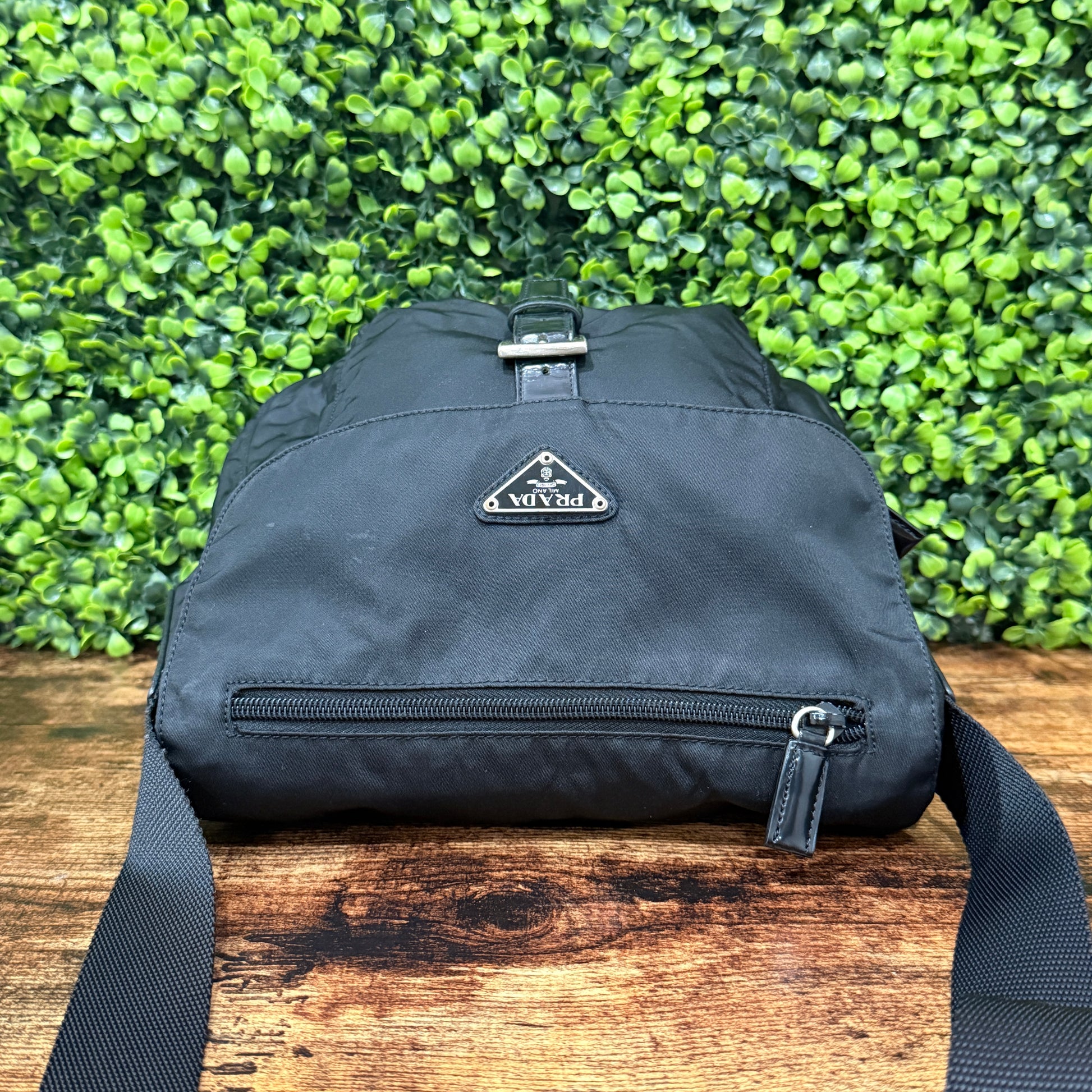 Prada Black Nylon Crossbody Bag