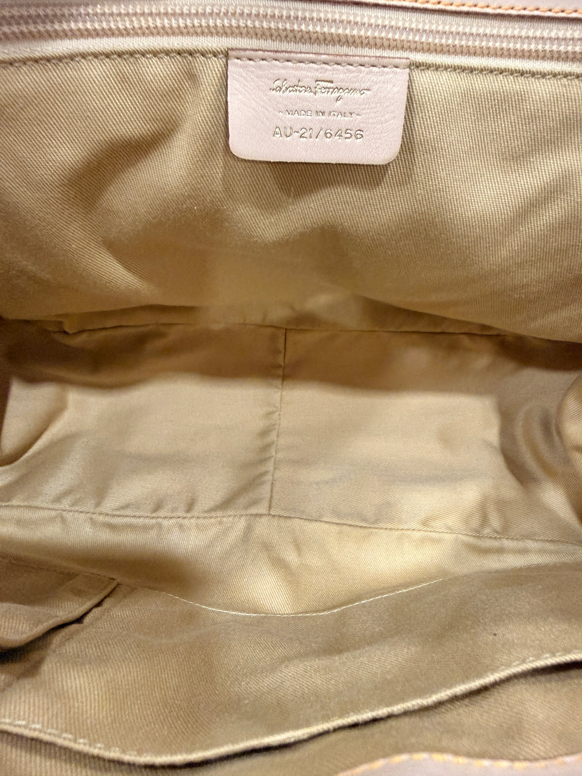 Salvatore Ferragamo Fiera Printed Nylon Bag