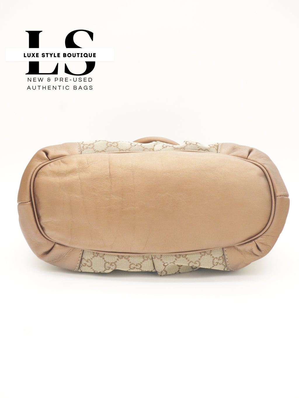 Gucci GG Canvas Sukey Satchel Bag