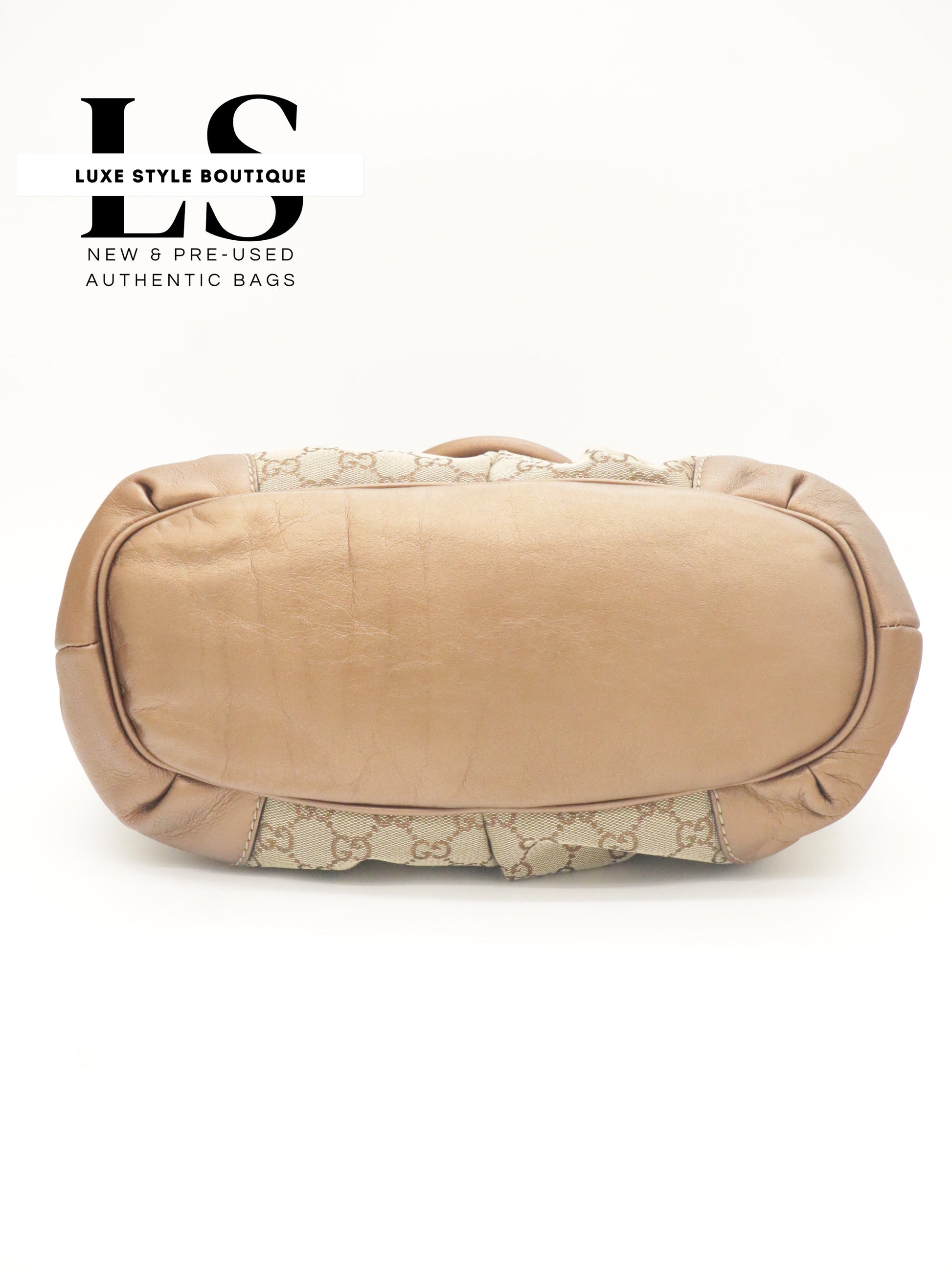 Gucci GG Canvas Sukey Satchel Bag