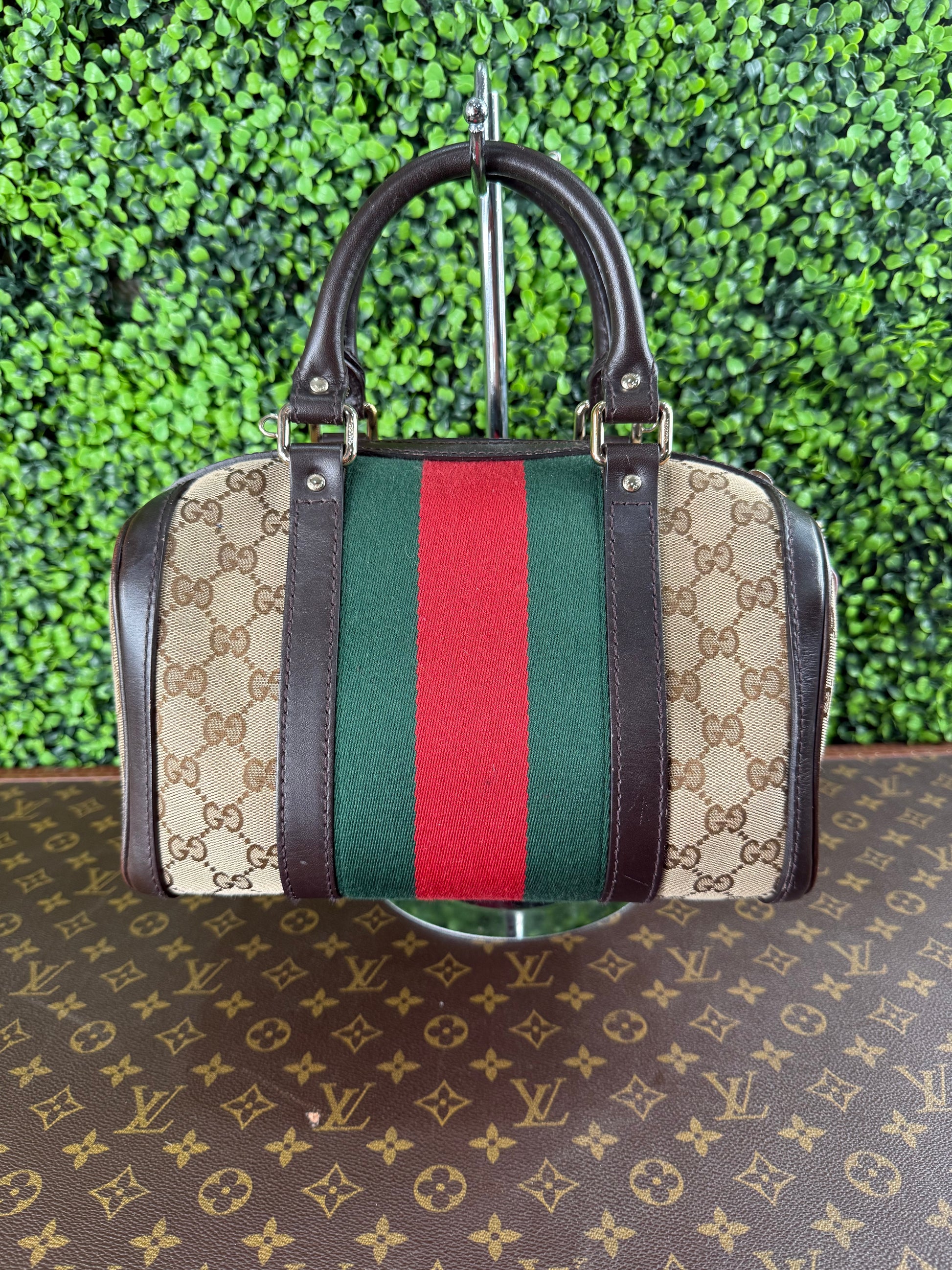 Gucci GG Canvas Small Boston