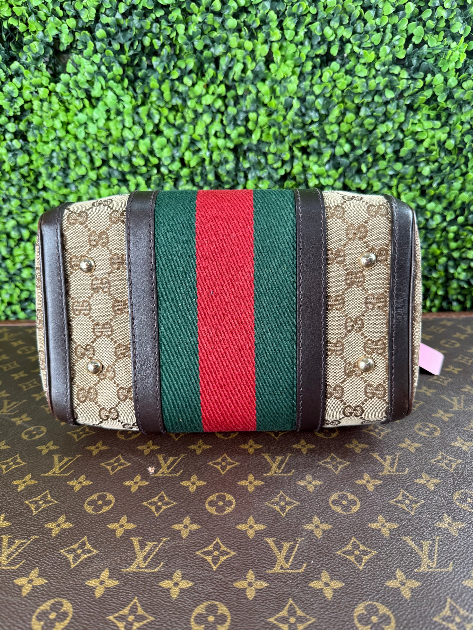 Gucci GG Canvas Small Boston