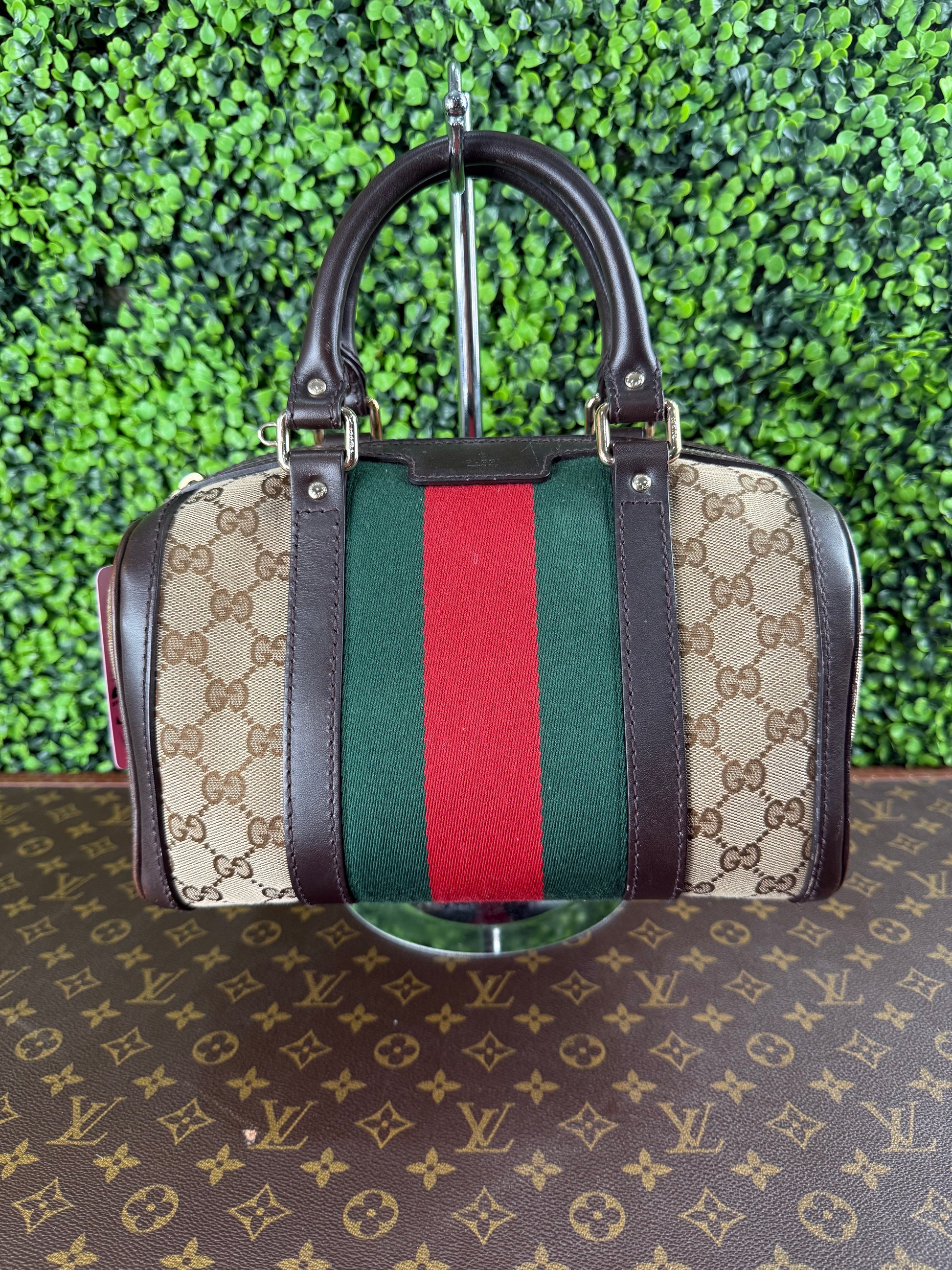 Gucci GG Canvas Small Boston
