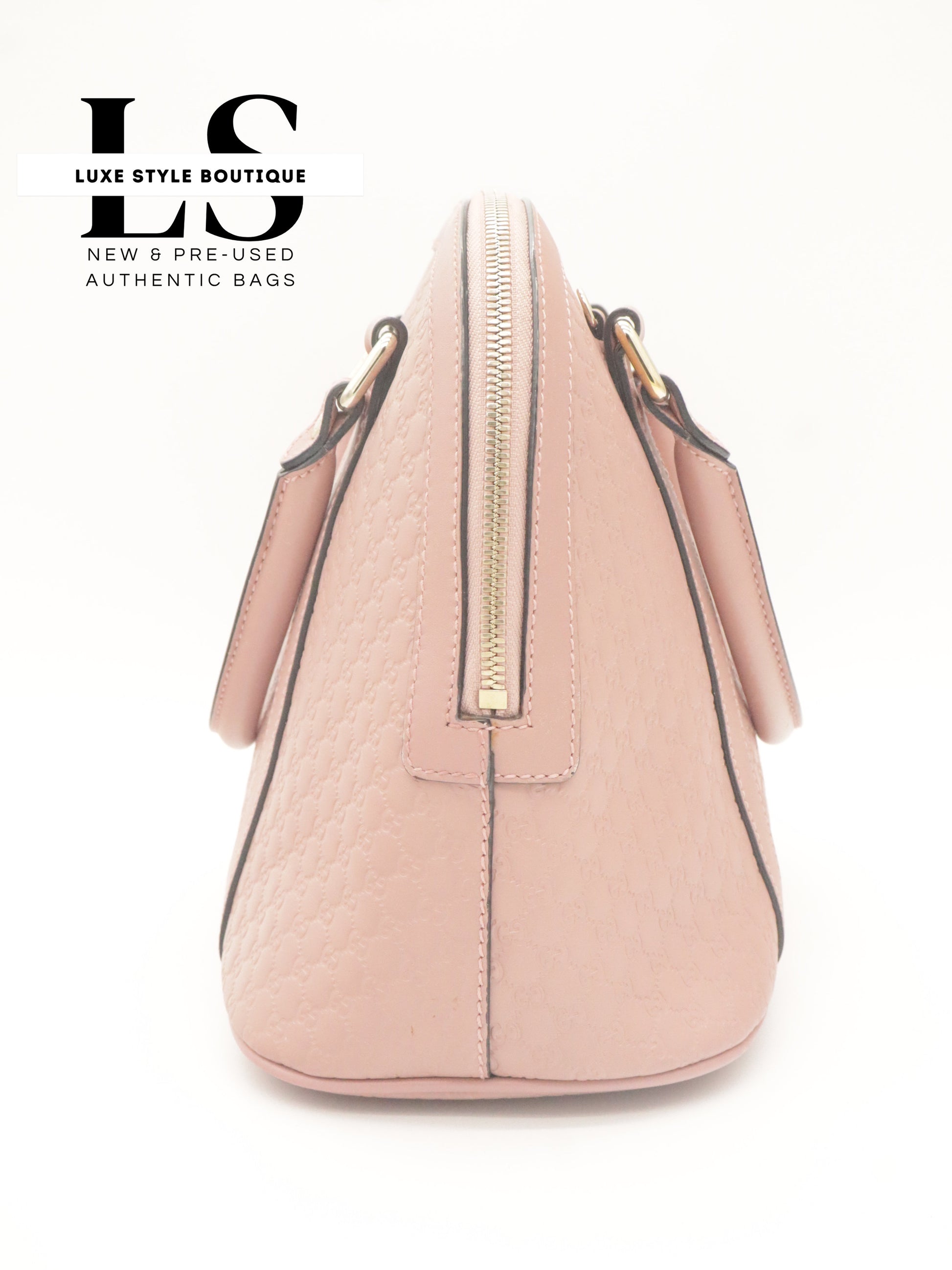 Gucci Microguccissima Mini Dome Bag Soft Pink