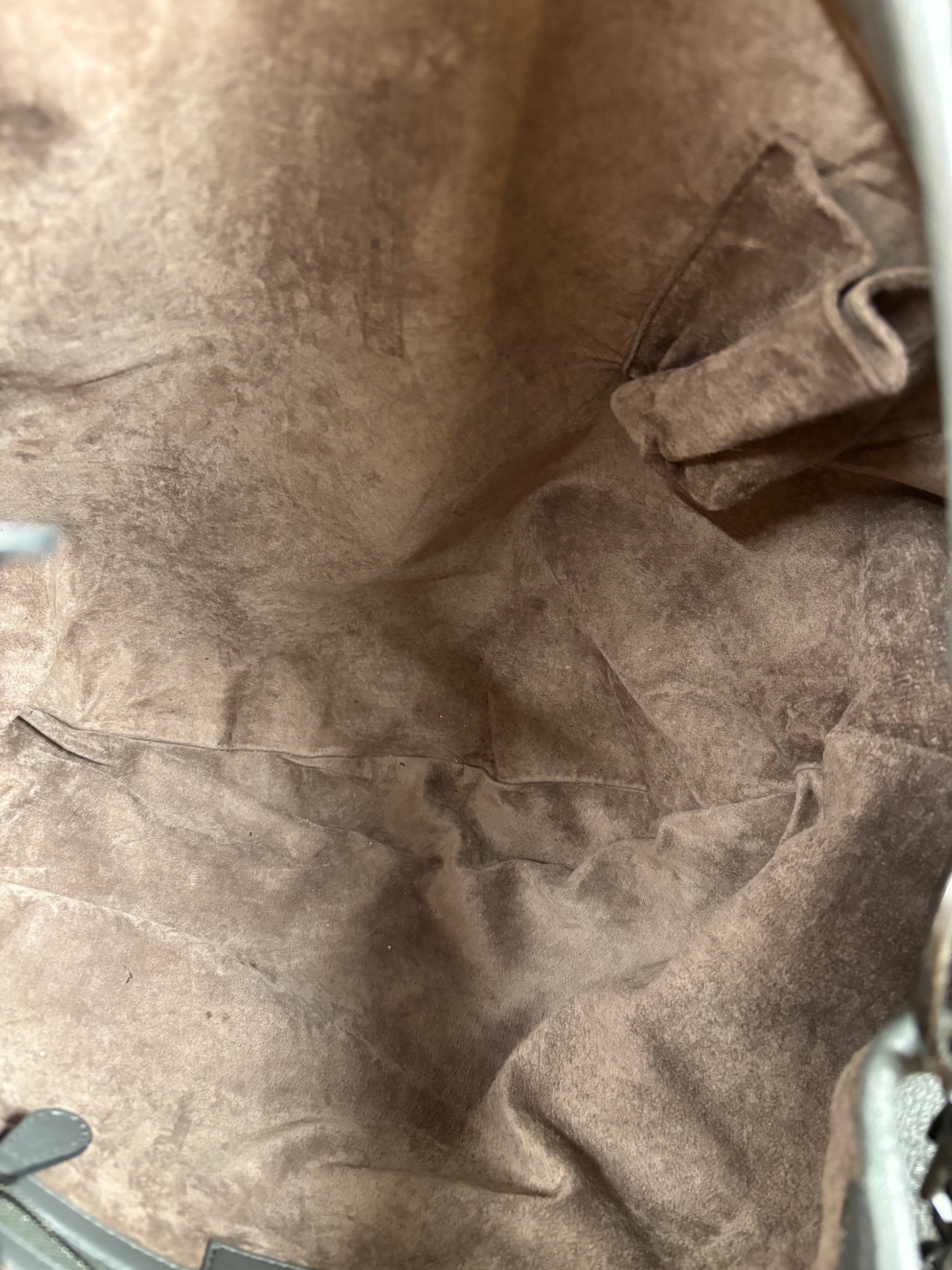 Bottega Veneta Gray Hobo Bag Large