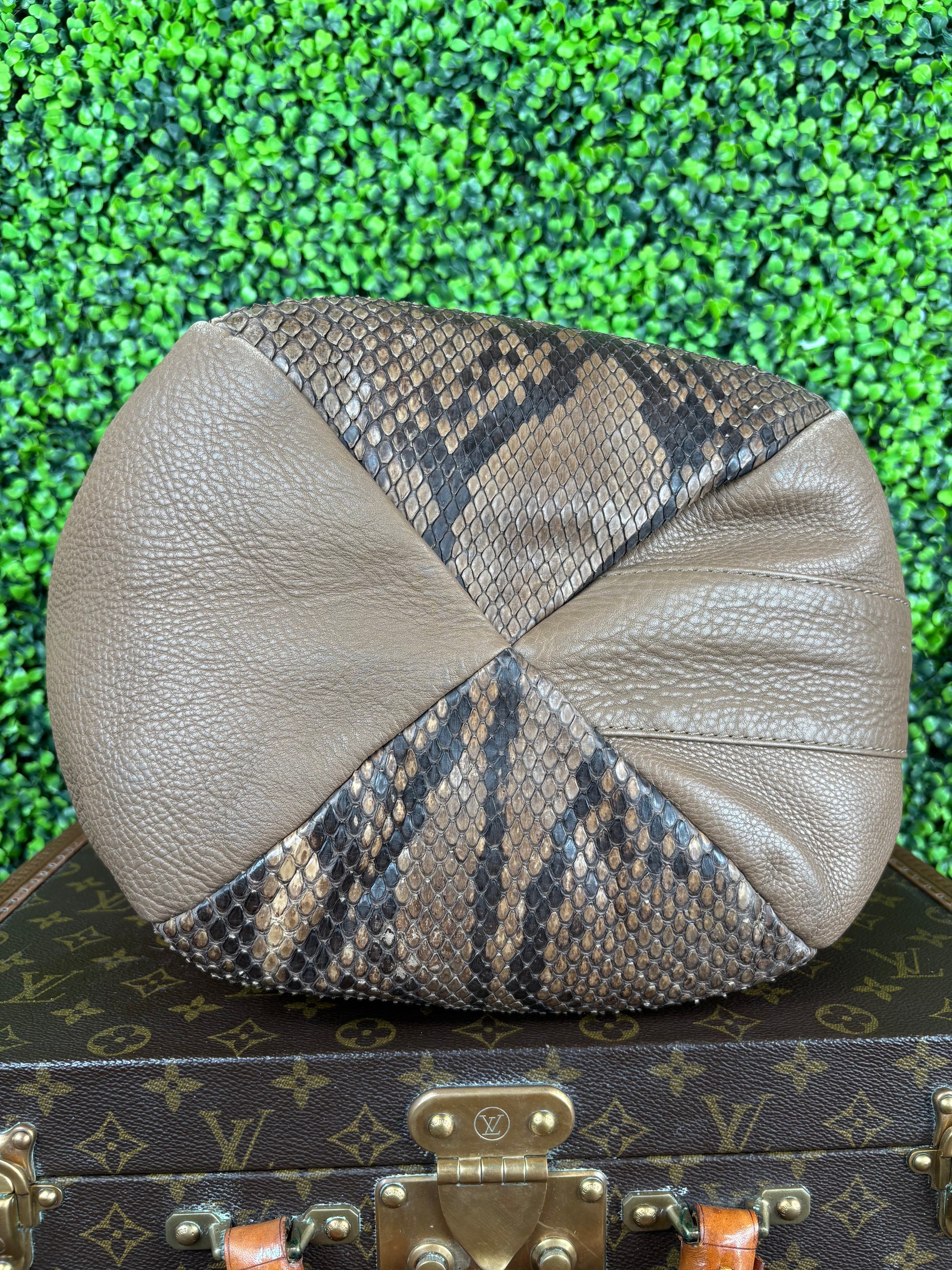 Gucci Greenwich Python Leather Bag
