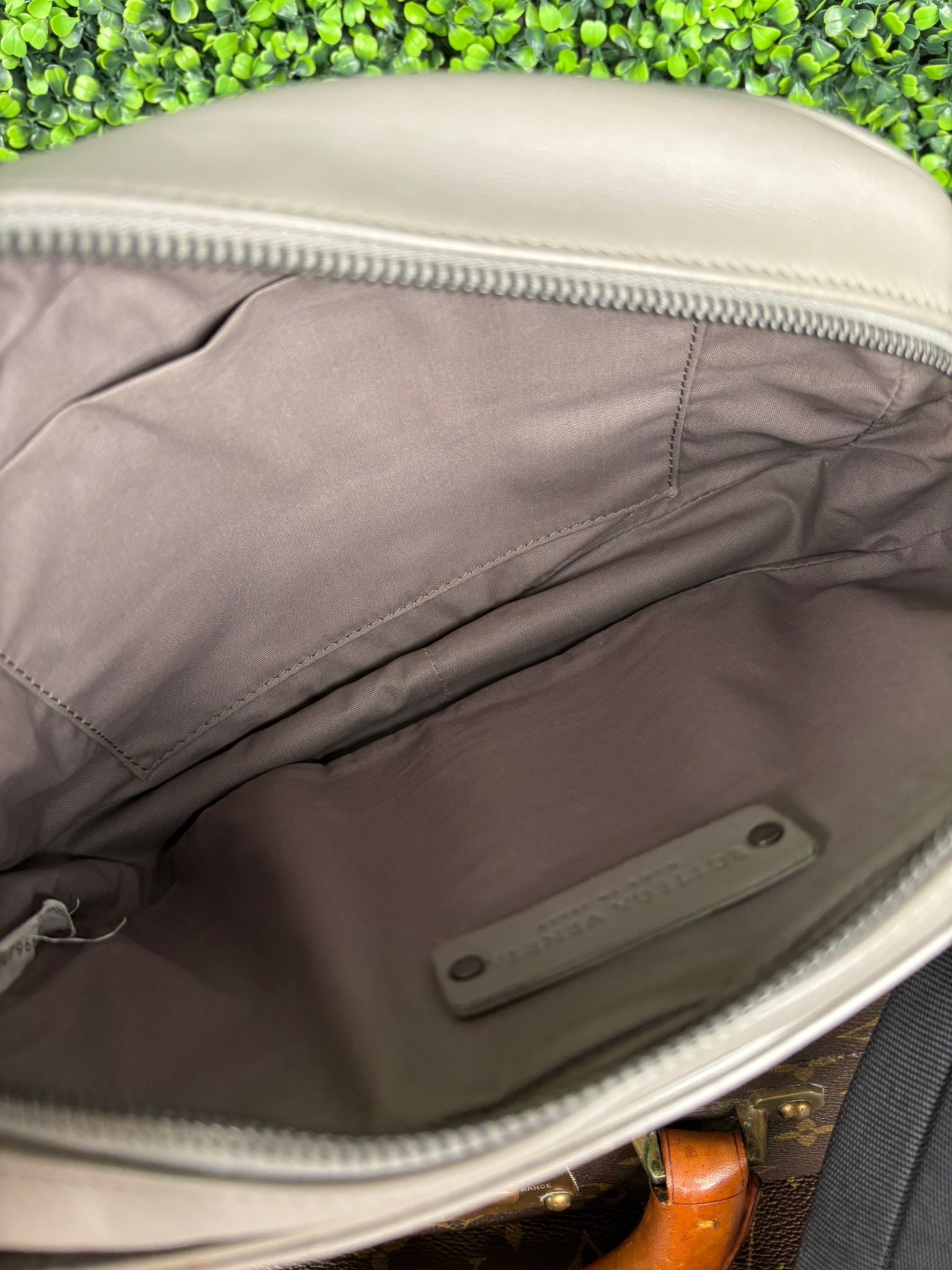 Bottega Veneta Grey Intrecciato Belt Bag