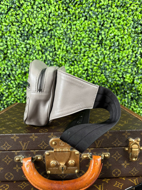 Bottega Veneta Grey Intrecciato Belt Bag