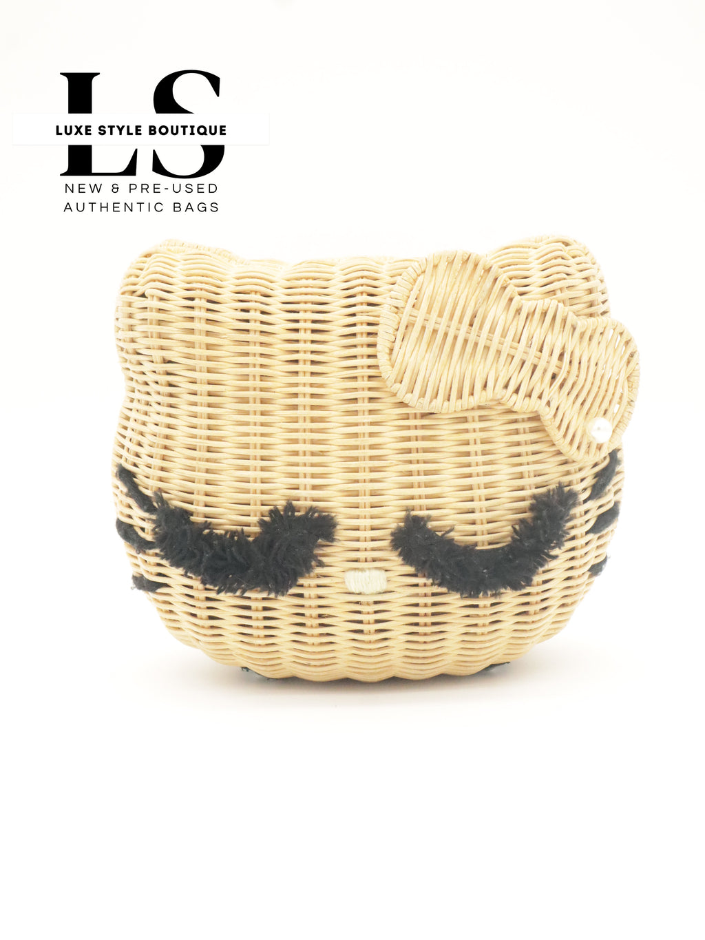 A-Jolie x Hello Kitty Rattan Shoulder Bag
