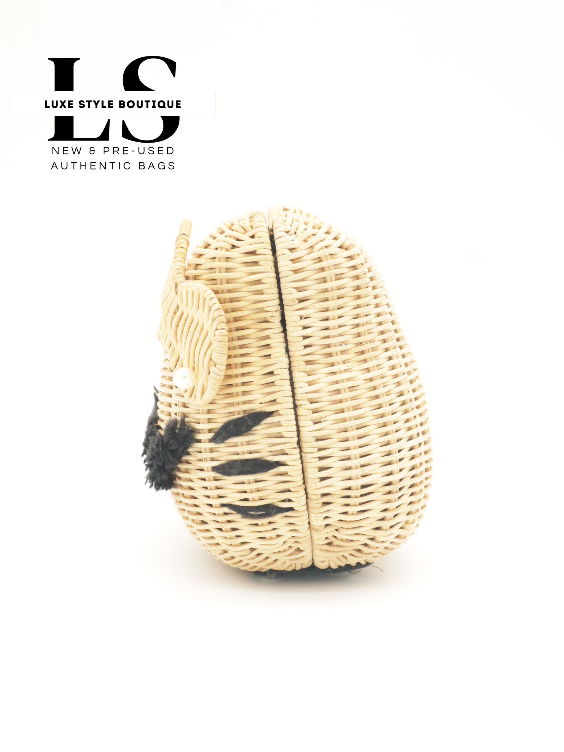 A-Jolie x Hello Kitty Rattan Shoulder Bag