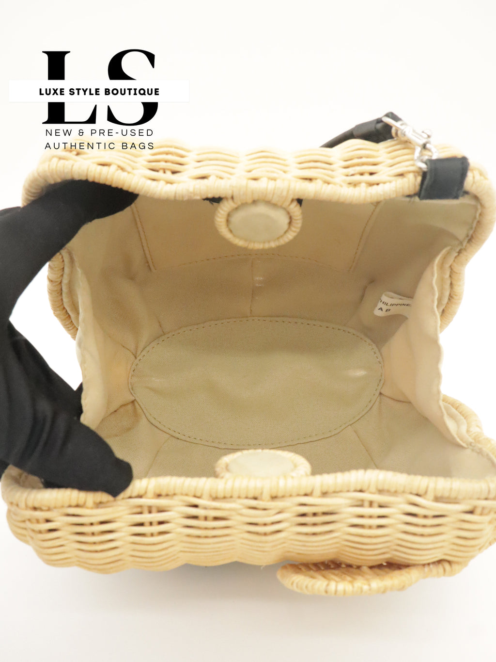 A-Jolie x Hello Kitty Rattan Shoulder Bag