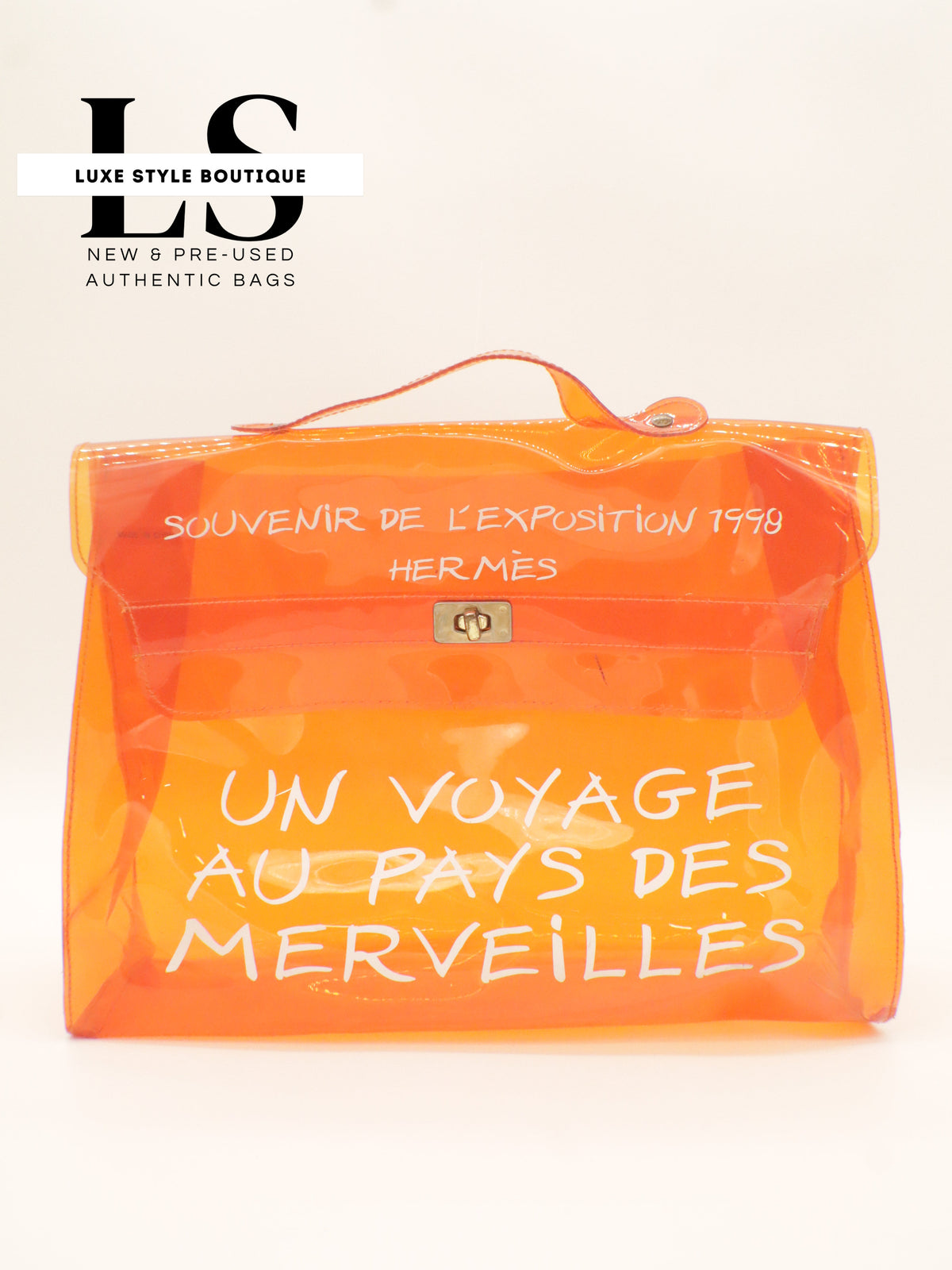 Hermes Kelly Vinyl 1998 Souvenir De L'Exposition