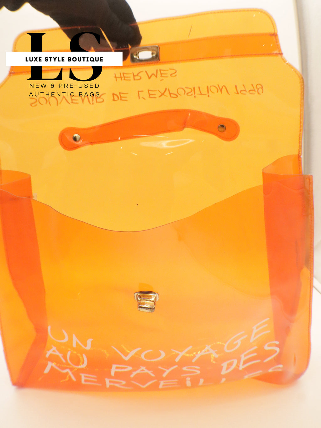 Hermes Kelly Vinyl 1998 Souvenir De L'Exposition