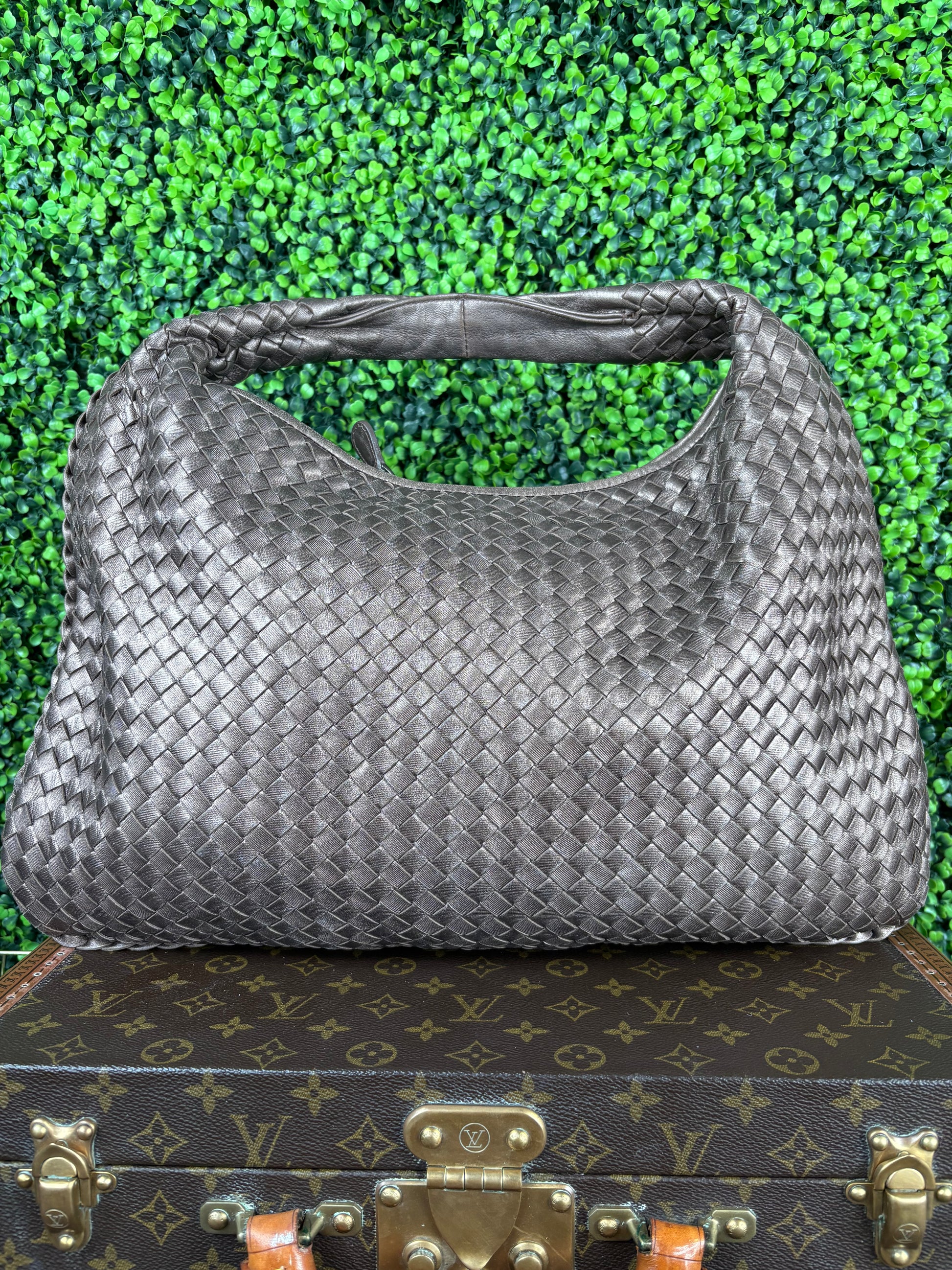 Bottega Veneta Hobo Intrecciato Bag