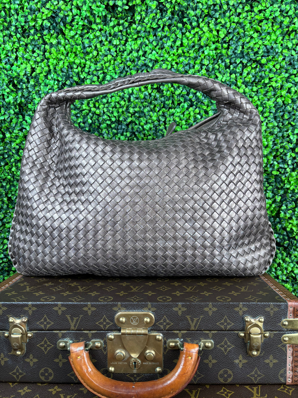 Bottega Veneta Hobo Intrecciato Bag