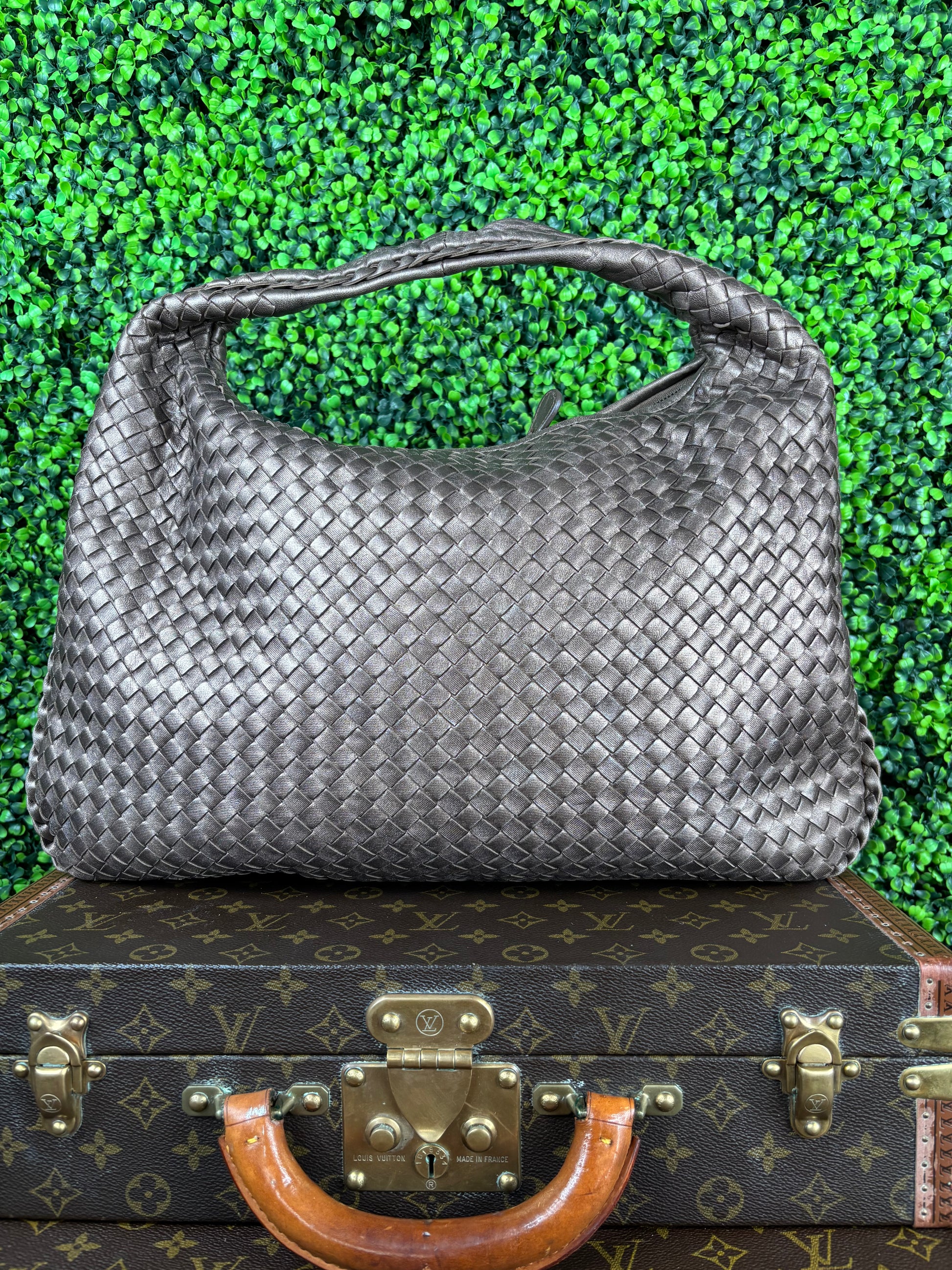 Bottega Veneta Hobo Intrecciato Bag