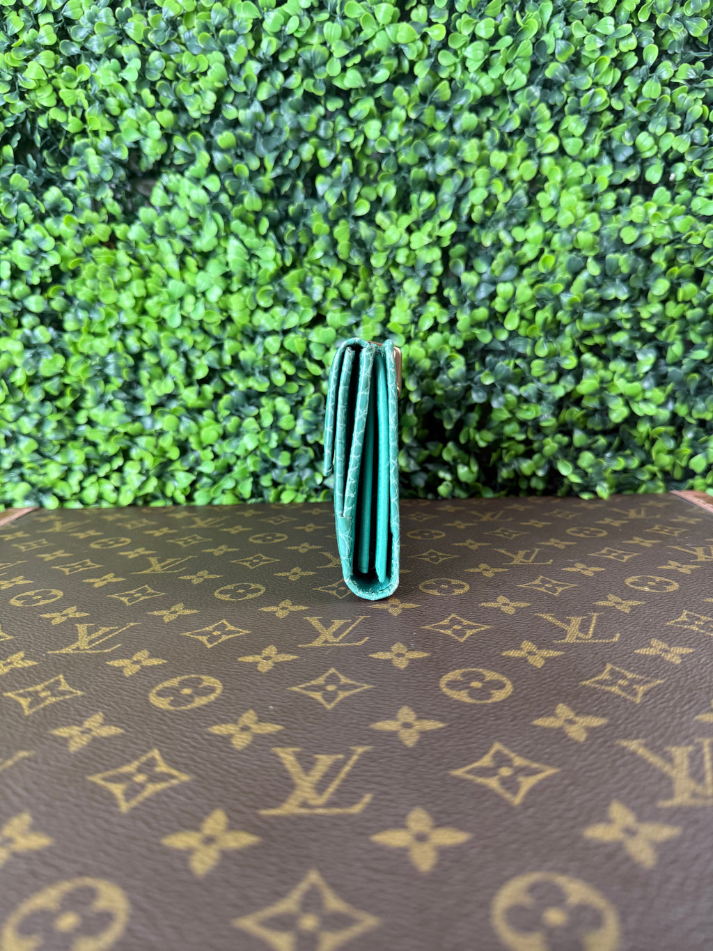 Gucci Horsebit Turquoise Crocodile Leather