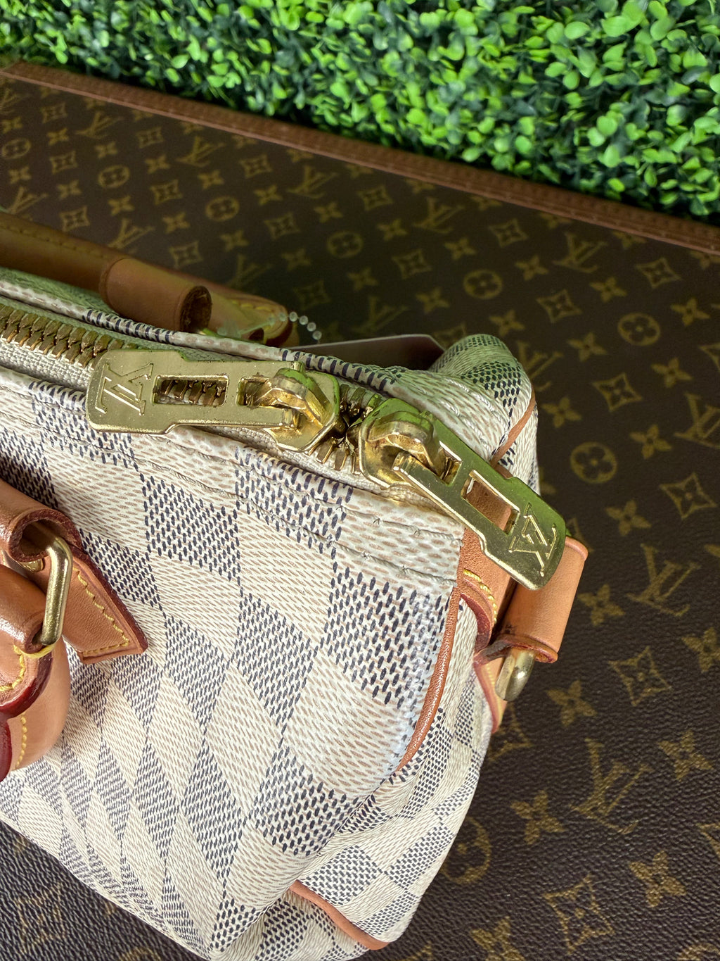 Louis Vuitton Speedy 25 Azur Bandolier