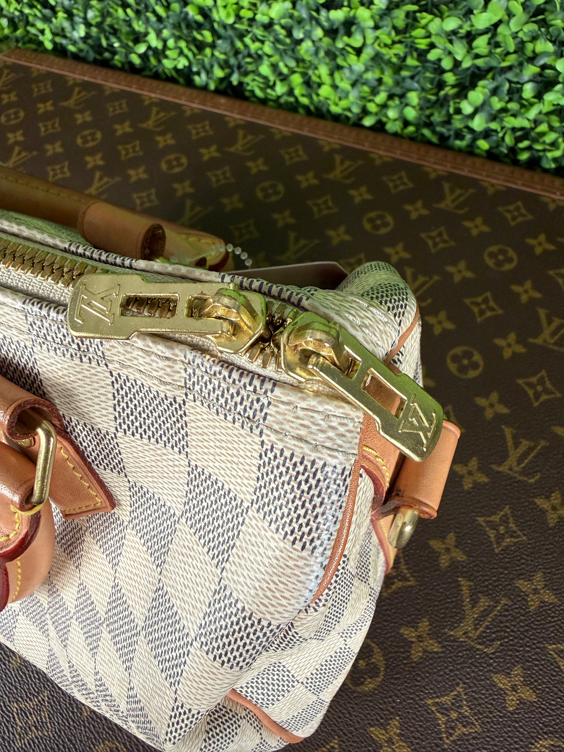 Louis Vuitton Speedy 25 Azur Bandolier