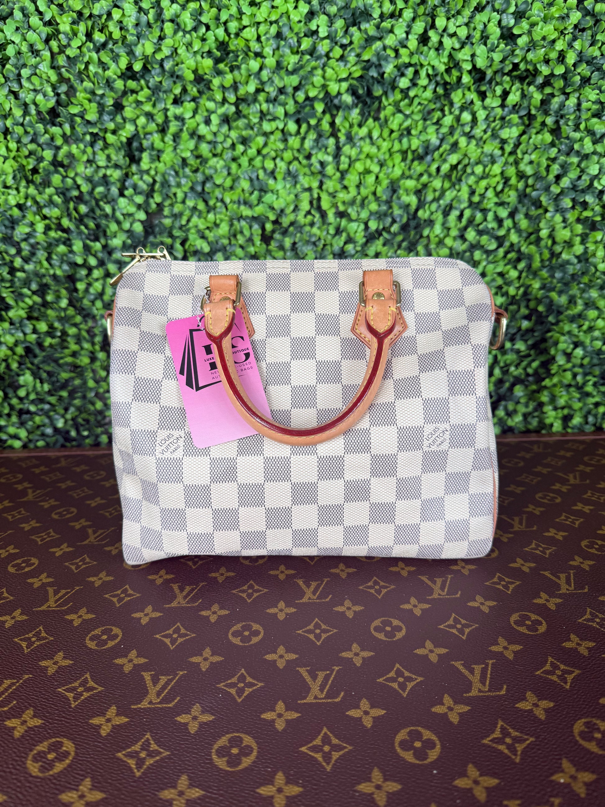 Louis Vuitton Speedy 25 Azur Bandolier