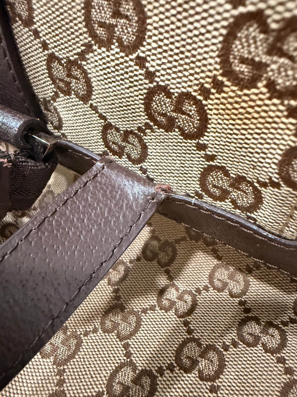 Gucci GG Canvas Jackie Backpack