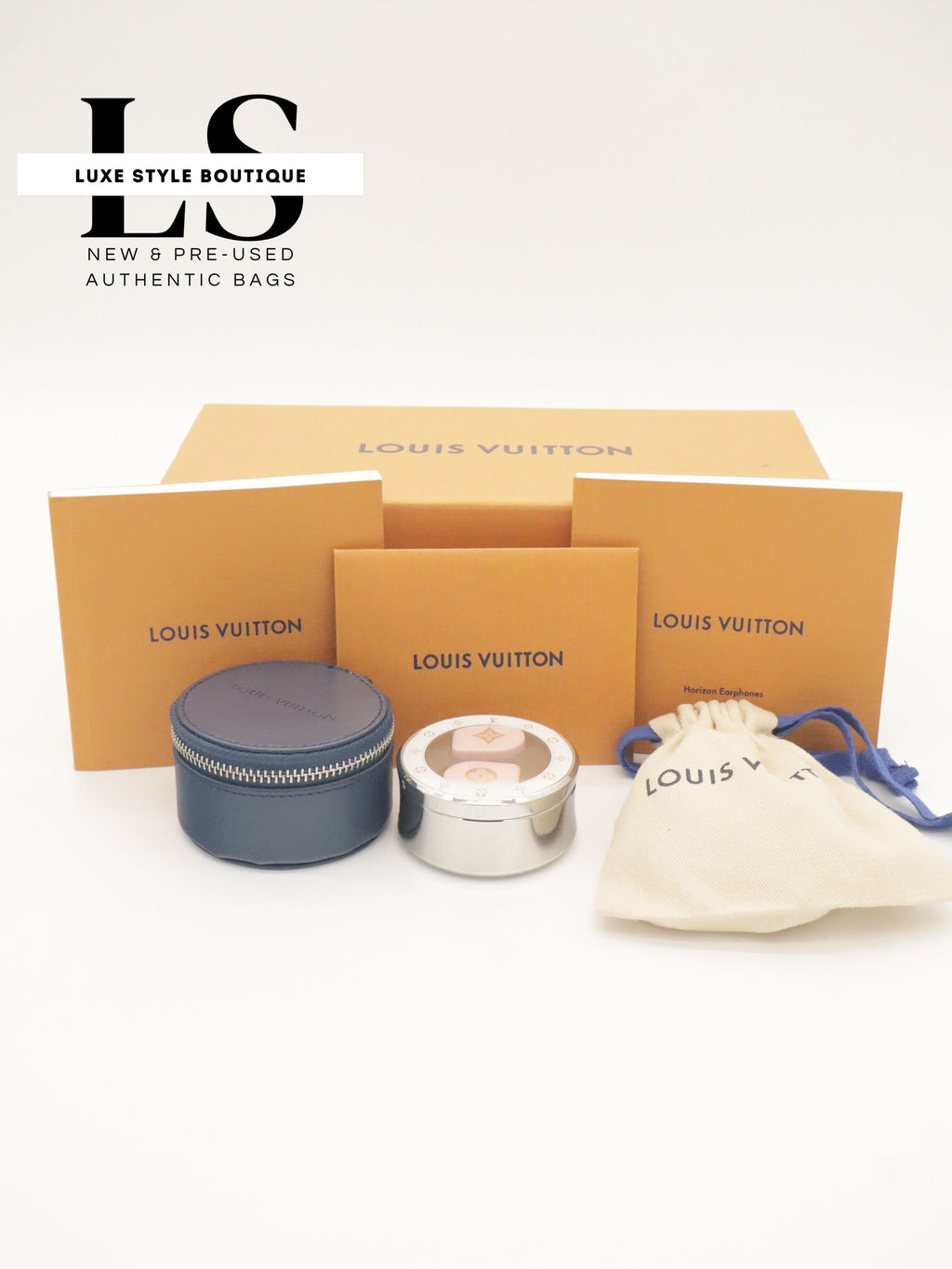 Louis Vuitton Pink Horizon Wireless Earbuds