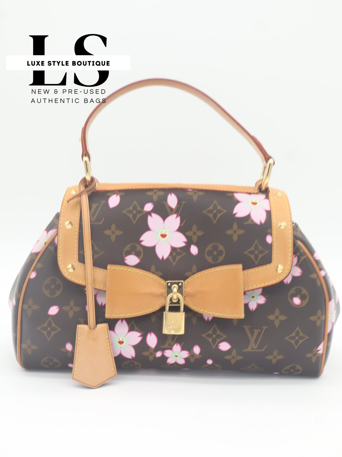 Louis Vuitton x Takashi Murakami Monogram Cherry Blossom Sac Retro PM