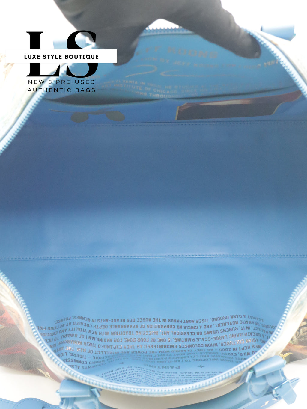 Louis Vuitton x Jeff Koons Masters Keepall Bandouliere 50 Peter Pal Rubens