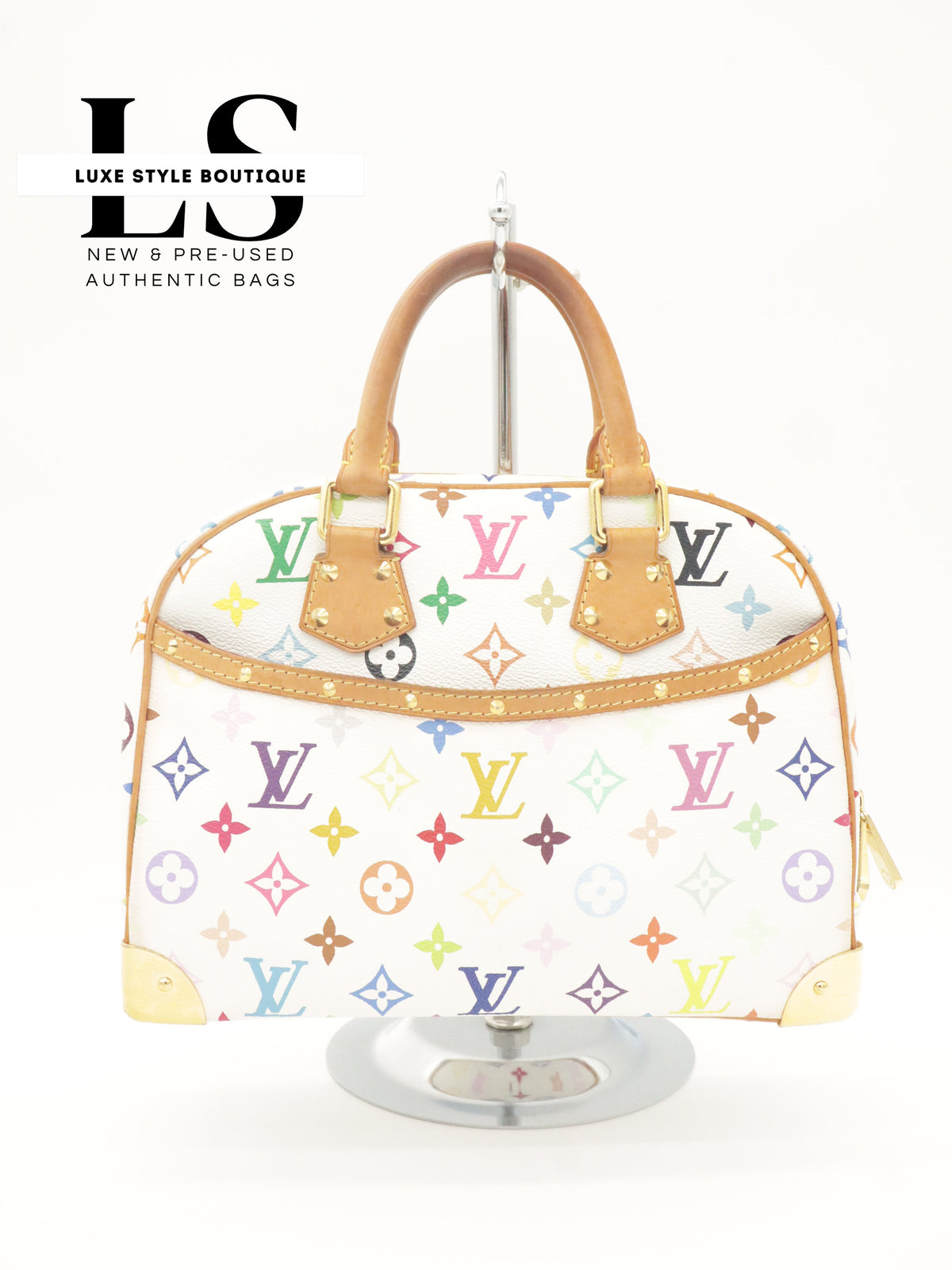 Louis Vuitton Trouville Monogram White Multicolor