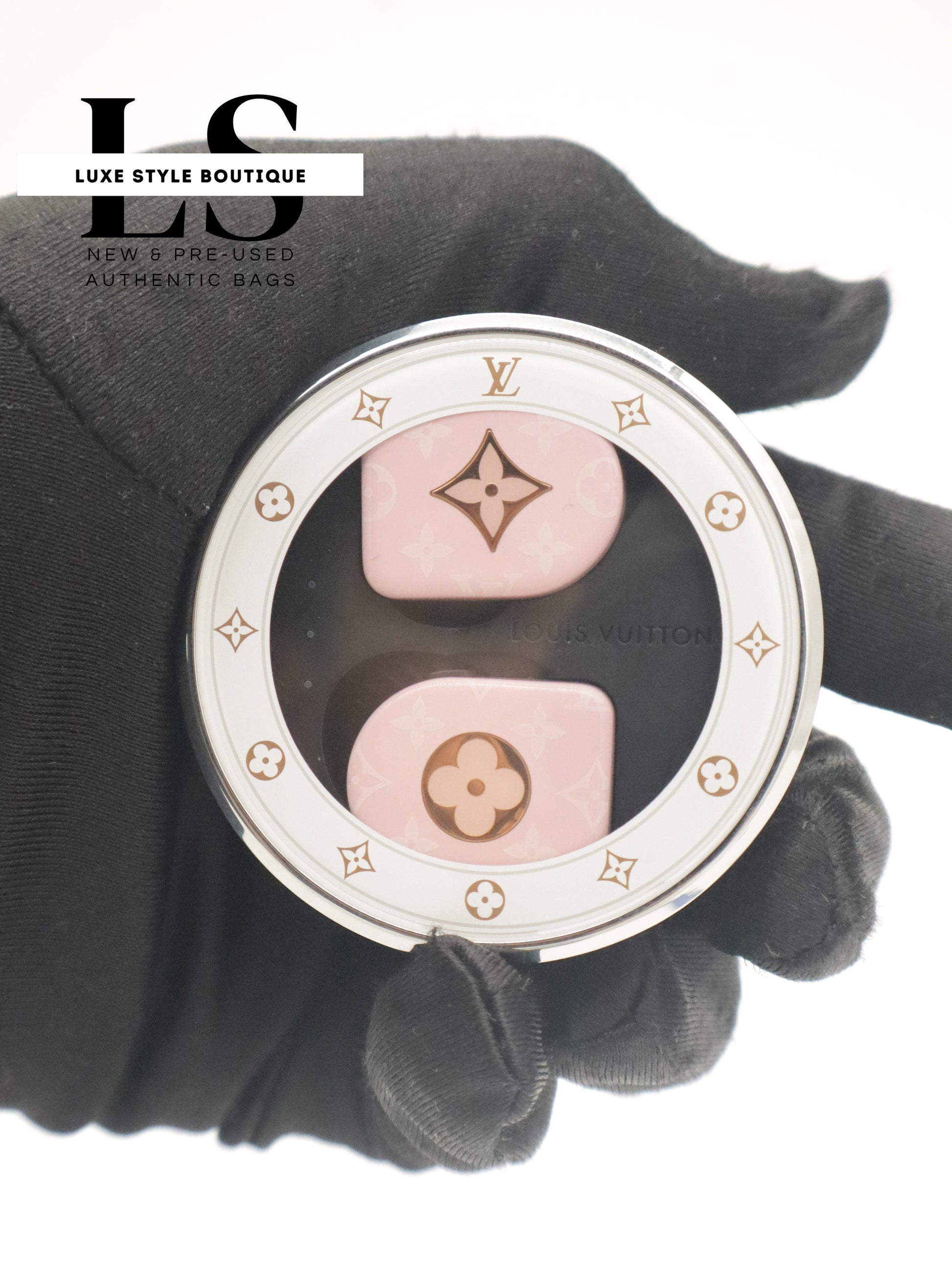 Louis Vuitton Pink Horizon Wireless Earbuds